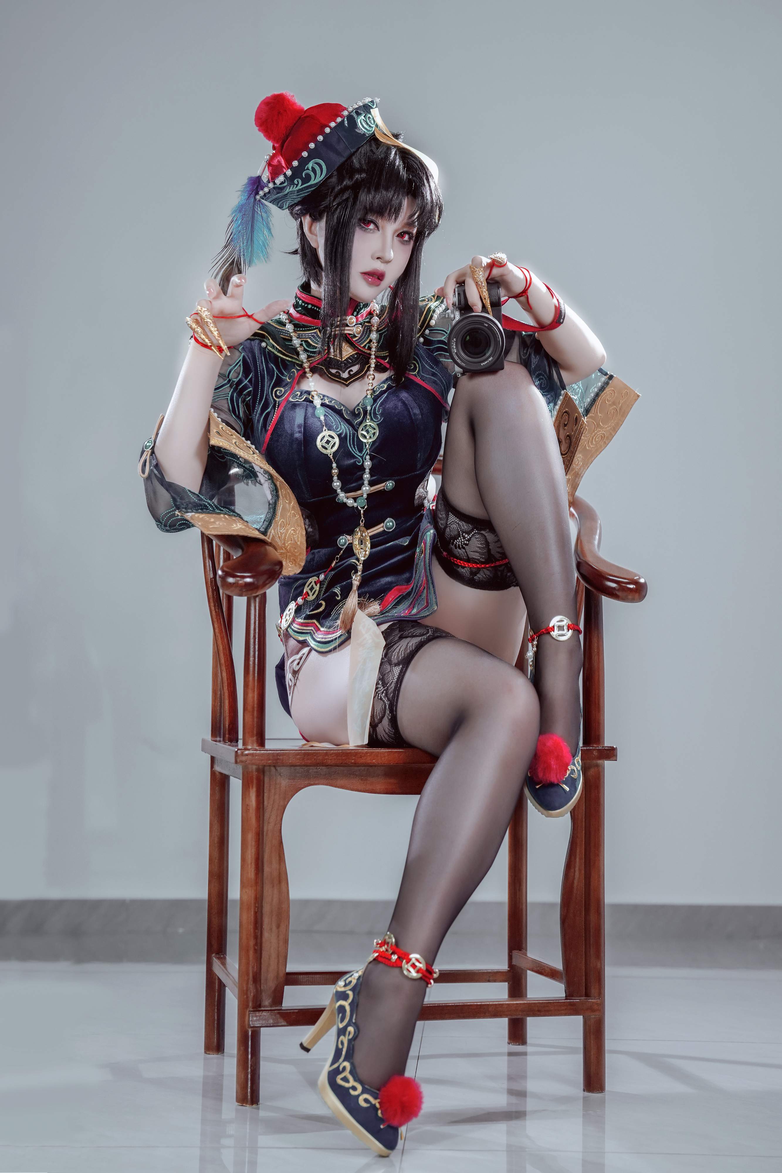 半半子 玉玲瓏 古風コスプレ
