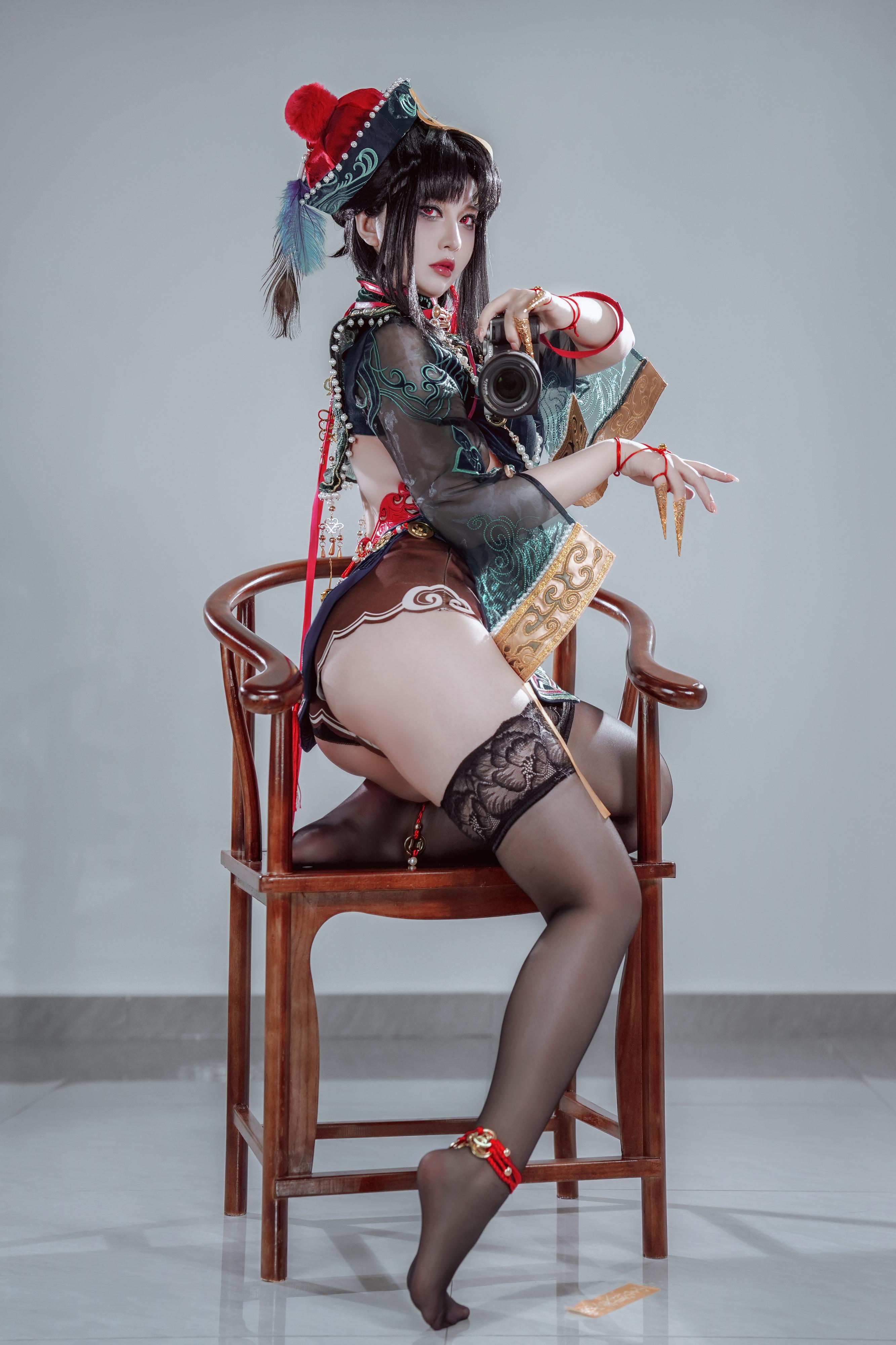 半半子 玉玲瓏 古風コスプレ