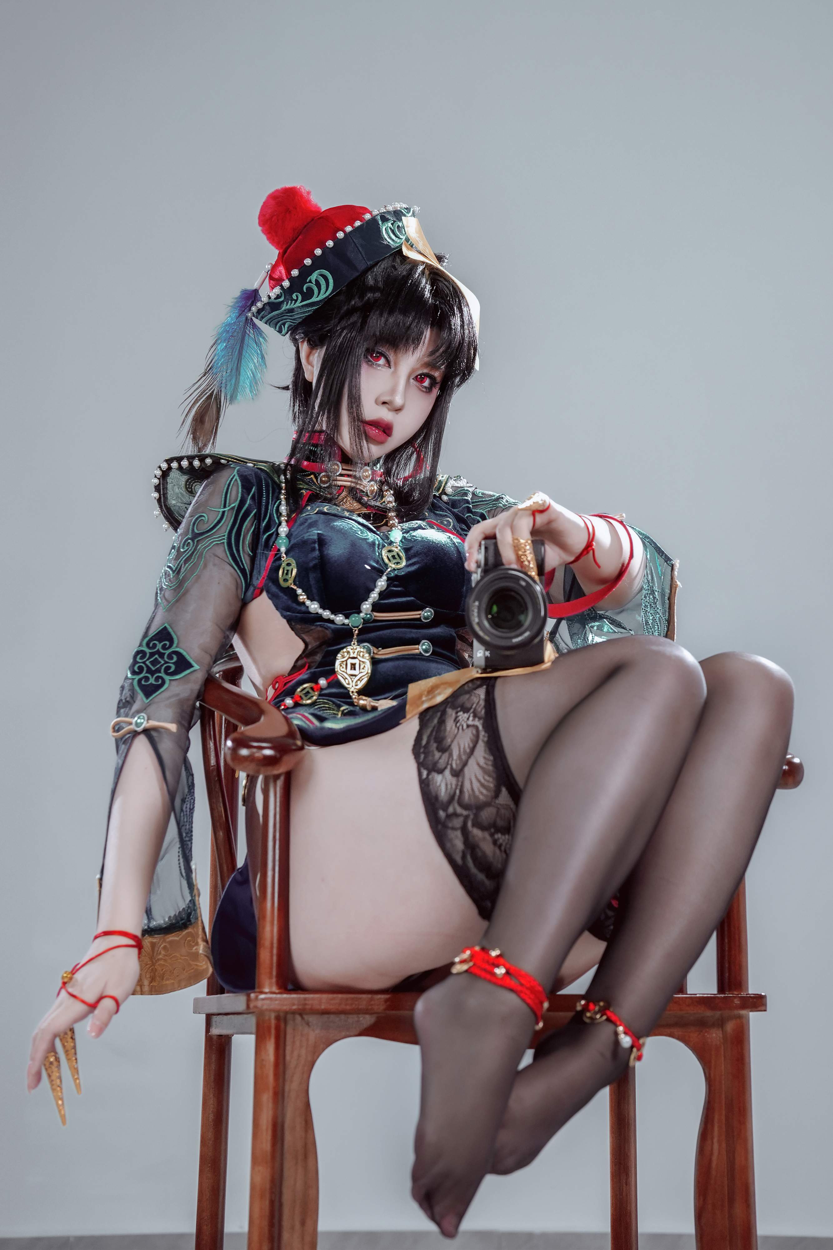 半半子 玉玲瓏 古風コスプレ