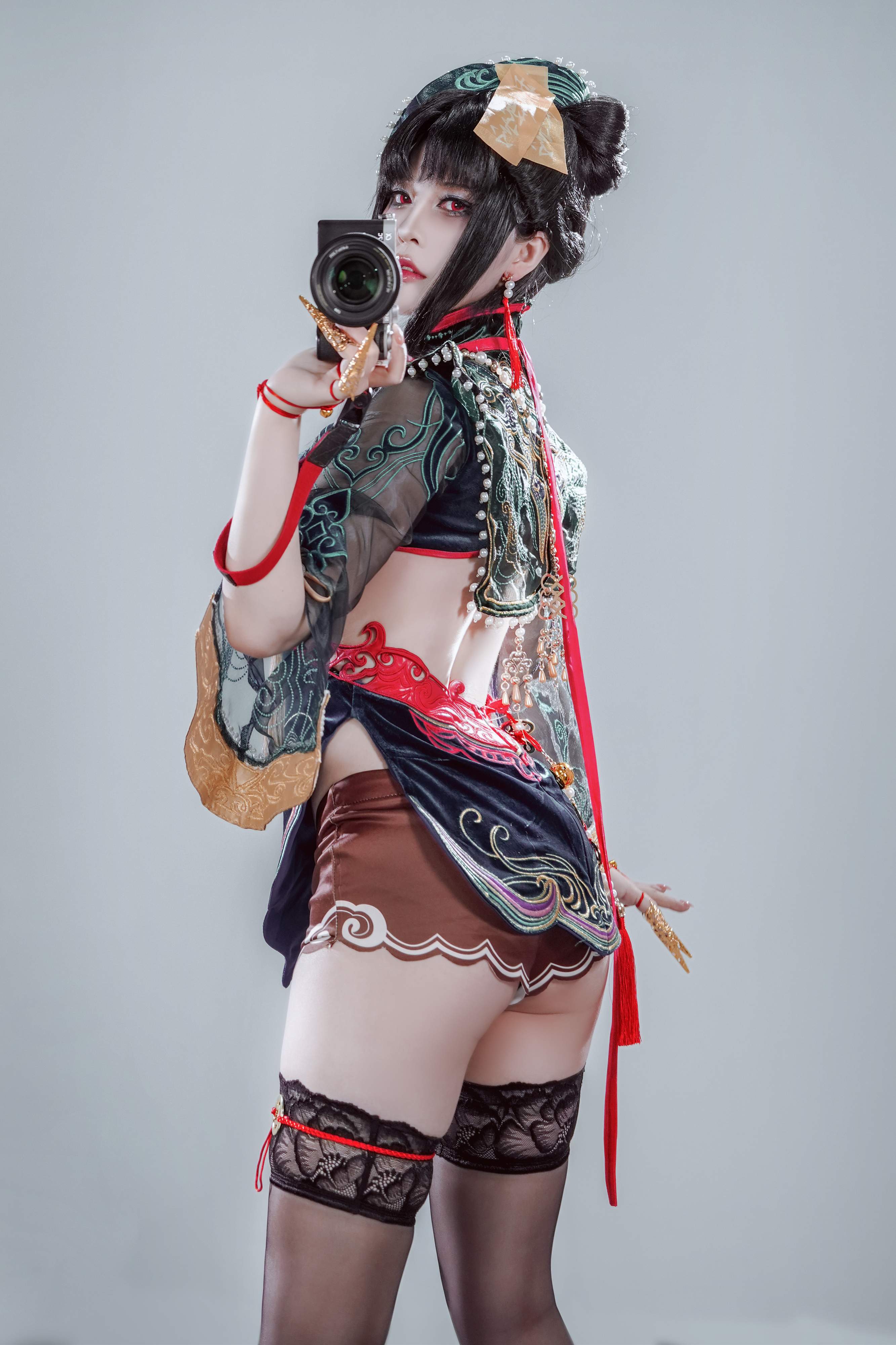 半半子 玉玲瓏 古風コスプレ