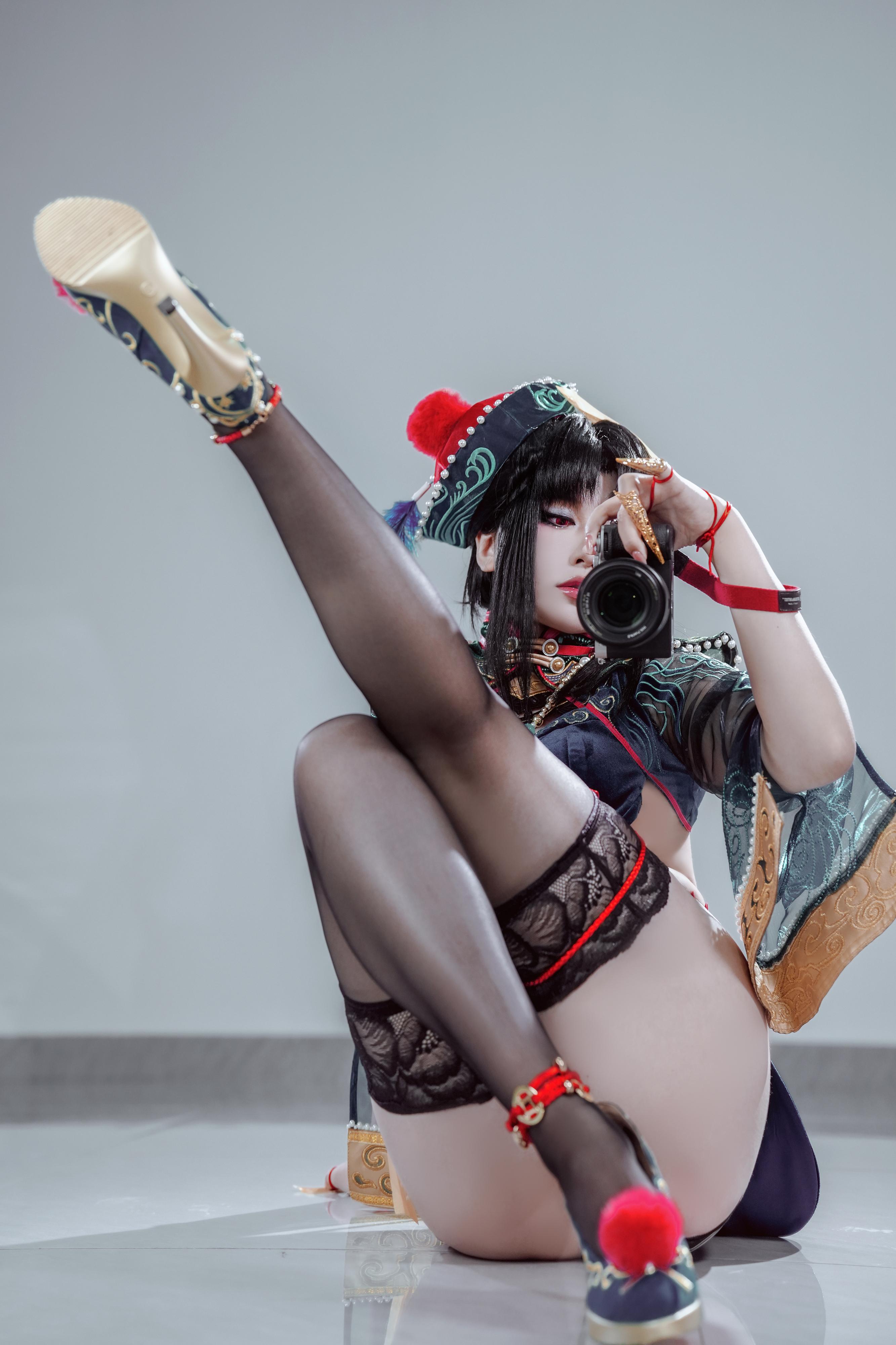 半半子 玉玲瓏 古風コスプレ