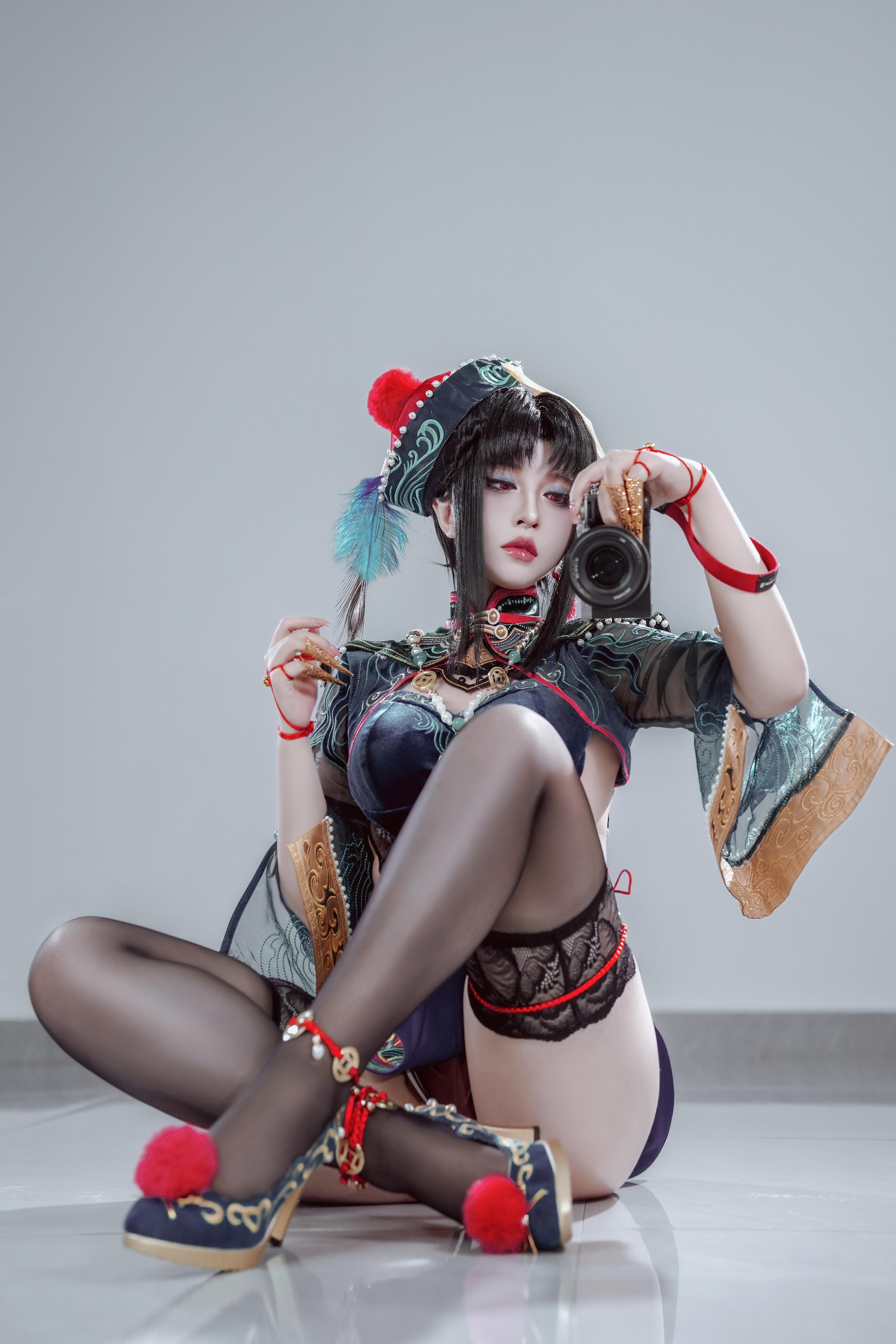 半半子 玉玲瓏 古風コスプレ