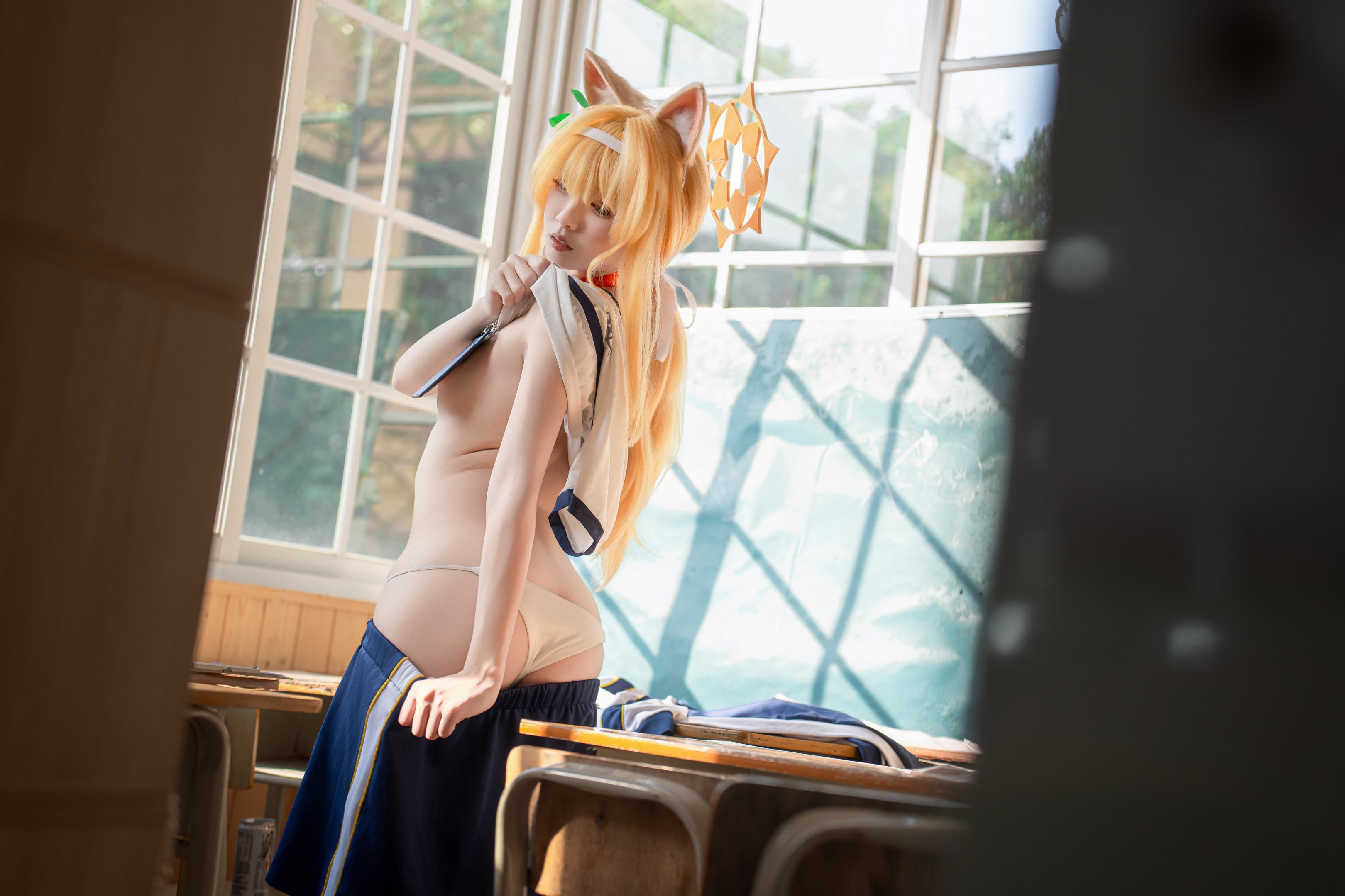 Giấy悦Etsu_ko - Bộ đồ thể dục của Mary 64 trang
