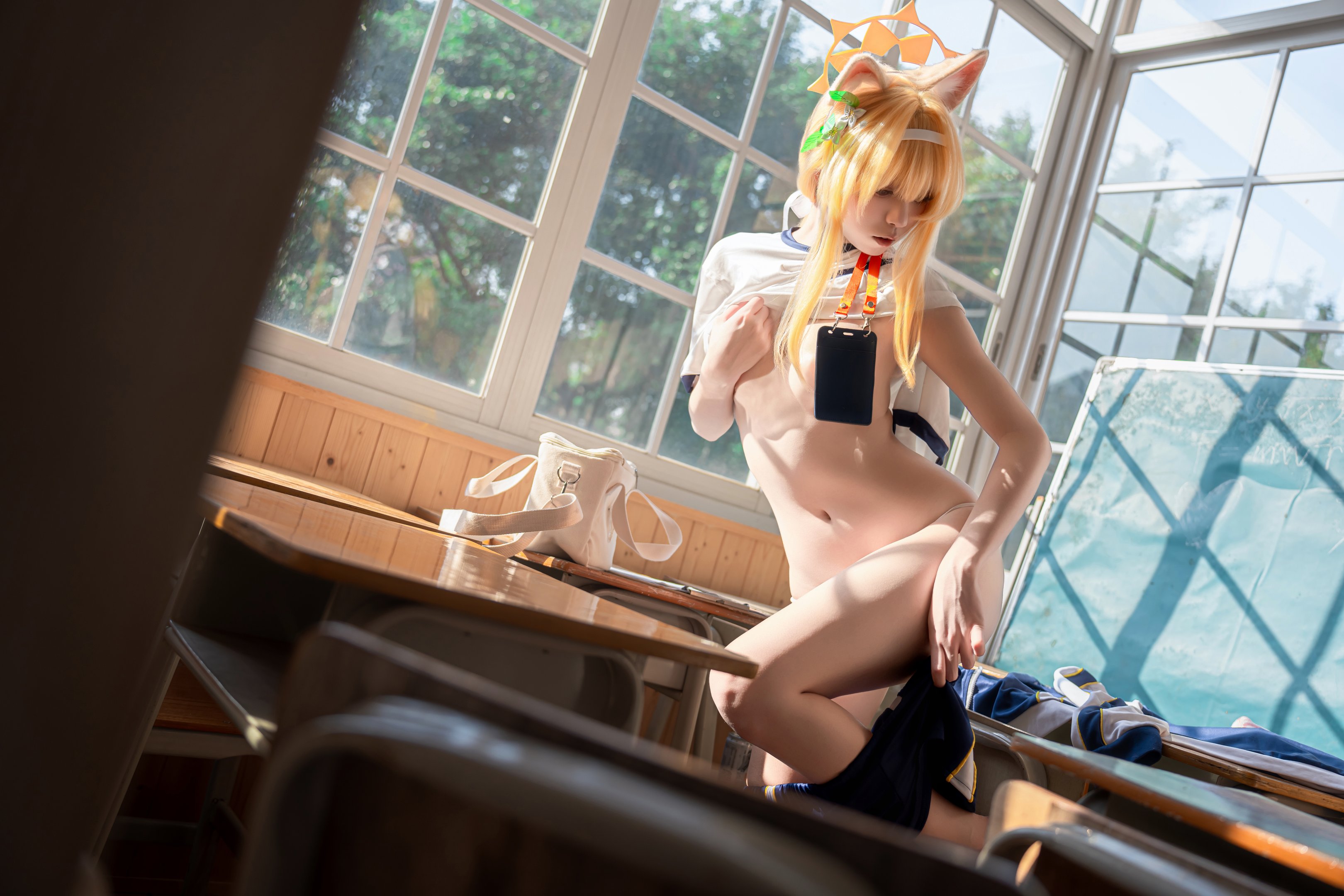 Giấy悦Etsu_ko - Bộ đồ thể dục của Mary 64 trang