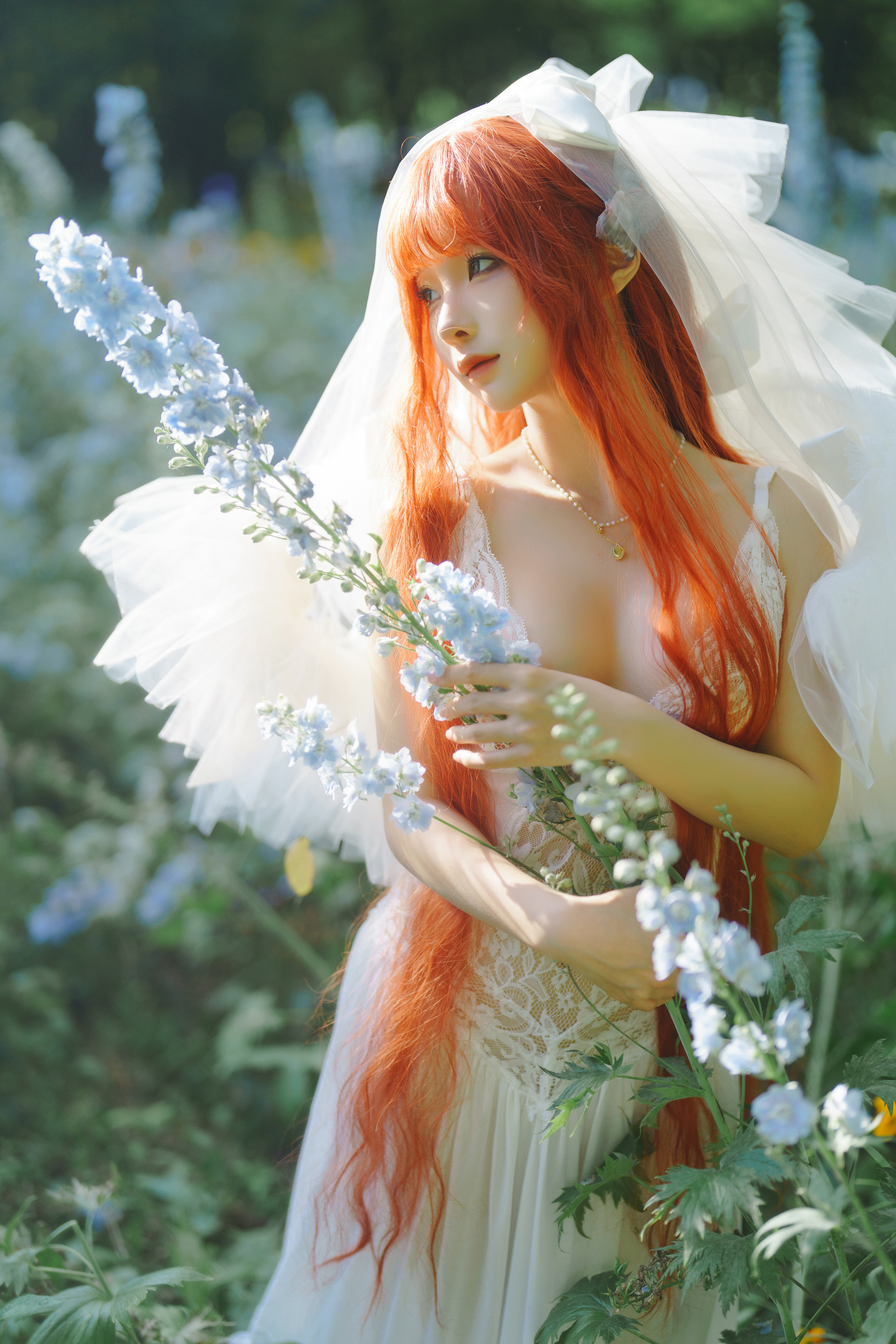 蠢沫沫 - 花叢婚紗蠢沫沫 - 花叢婚紗