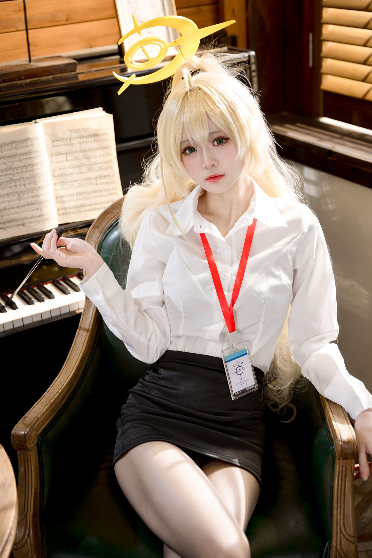 Nine Seven Meow - Azure Archives Smiling Professor OL Uniform