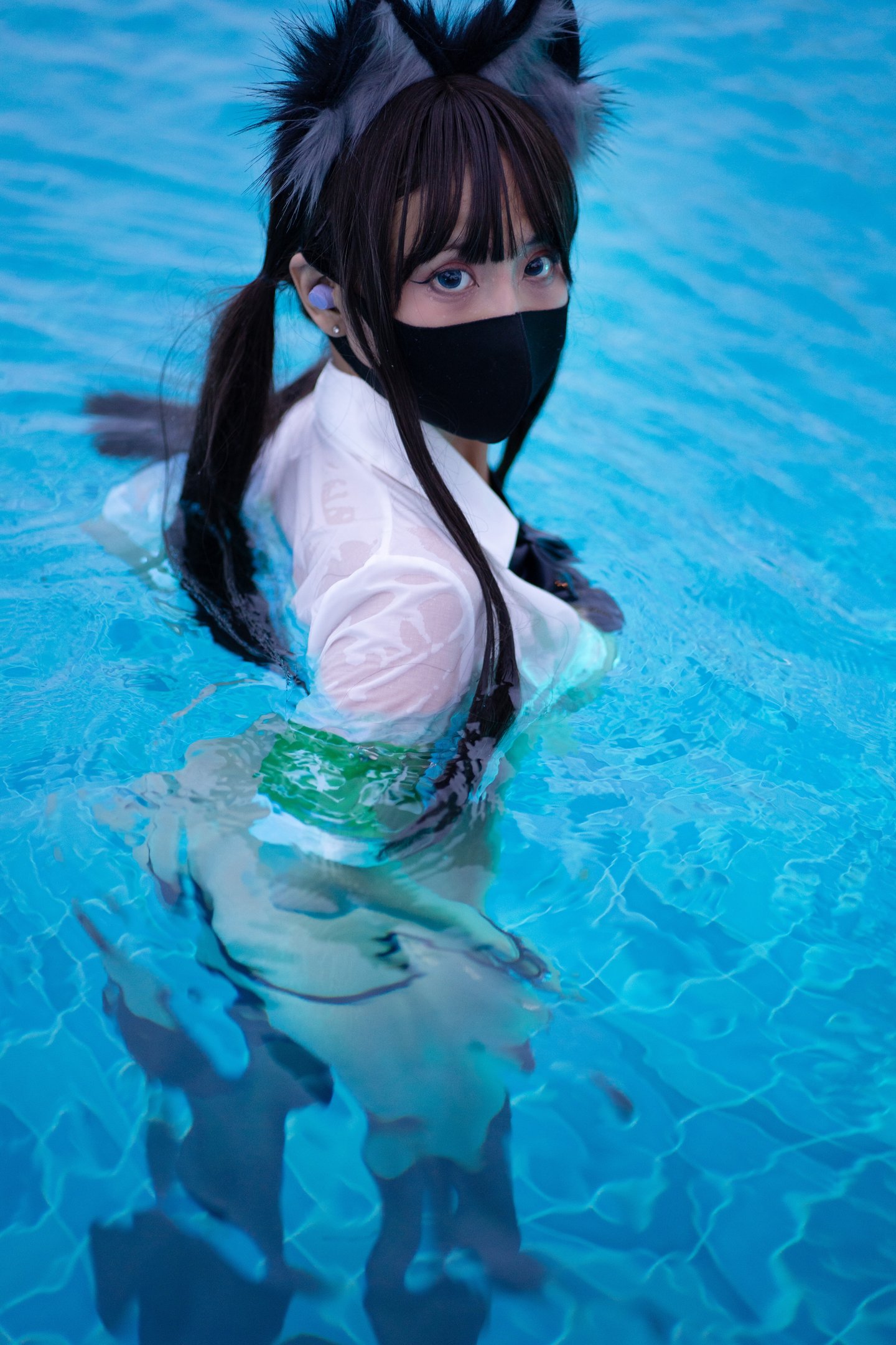 Professional wet nurse San Shui Zi - Da Feng swimsuit