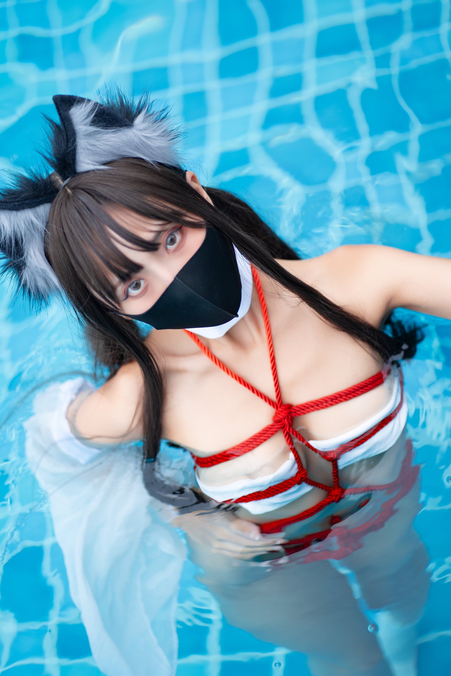 Professional wet nurse San Shui Zi - Da Feng swimsuit