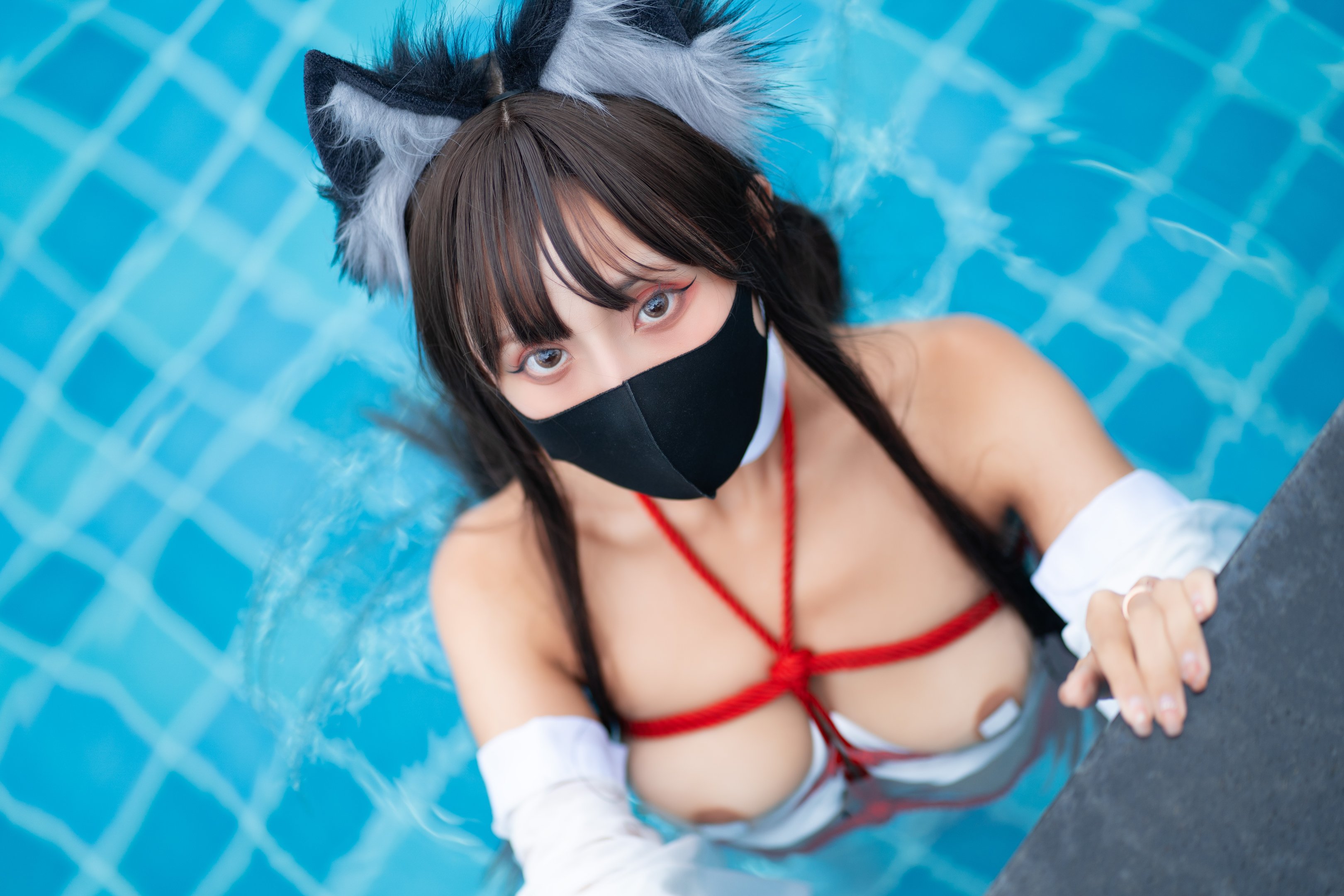 Professional wet nurse San Shui Zi - Da Feng swimsuit