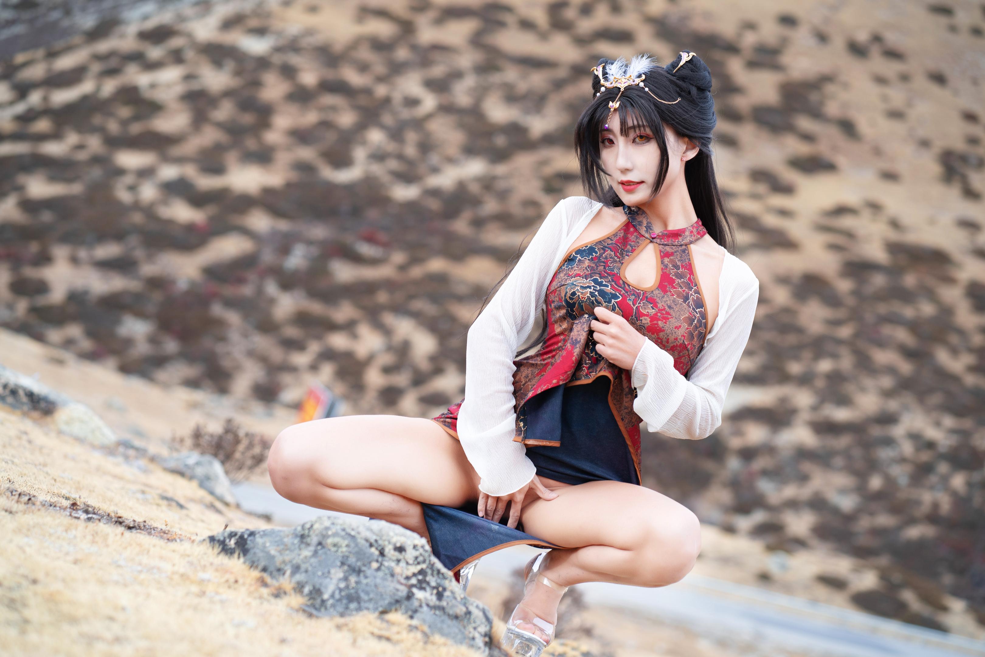 Professional wet nurse San Shui Zi - Da Feng swimsuit