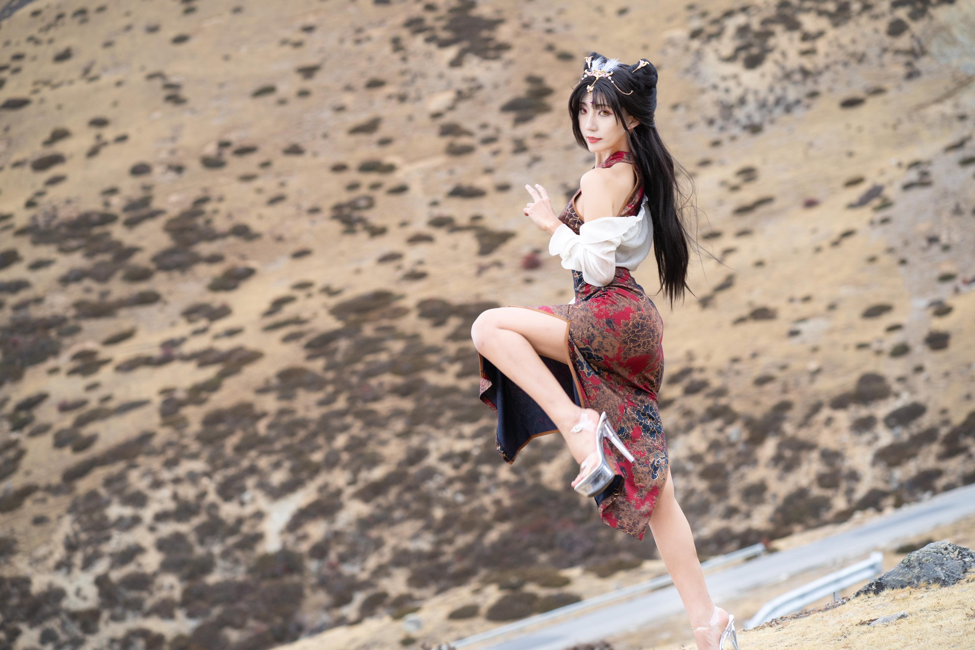 Professional wet nurse San Shui Zi - Da Feng swimsuit