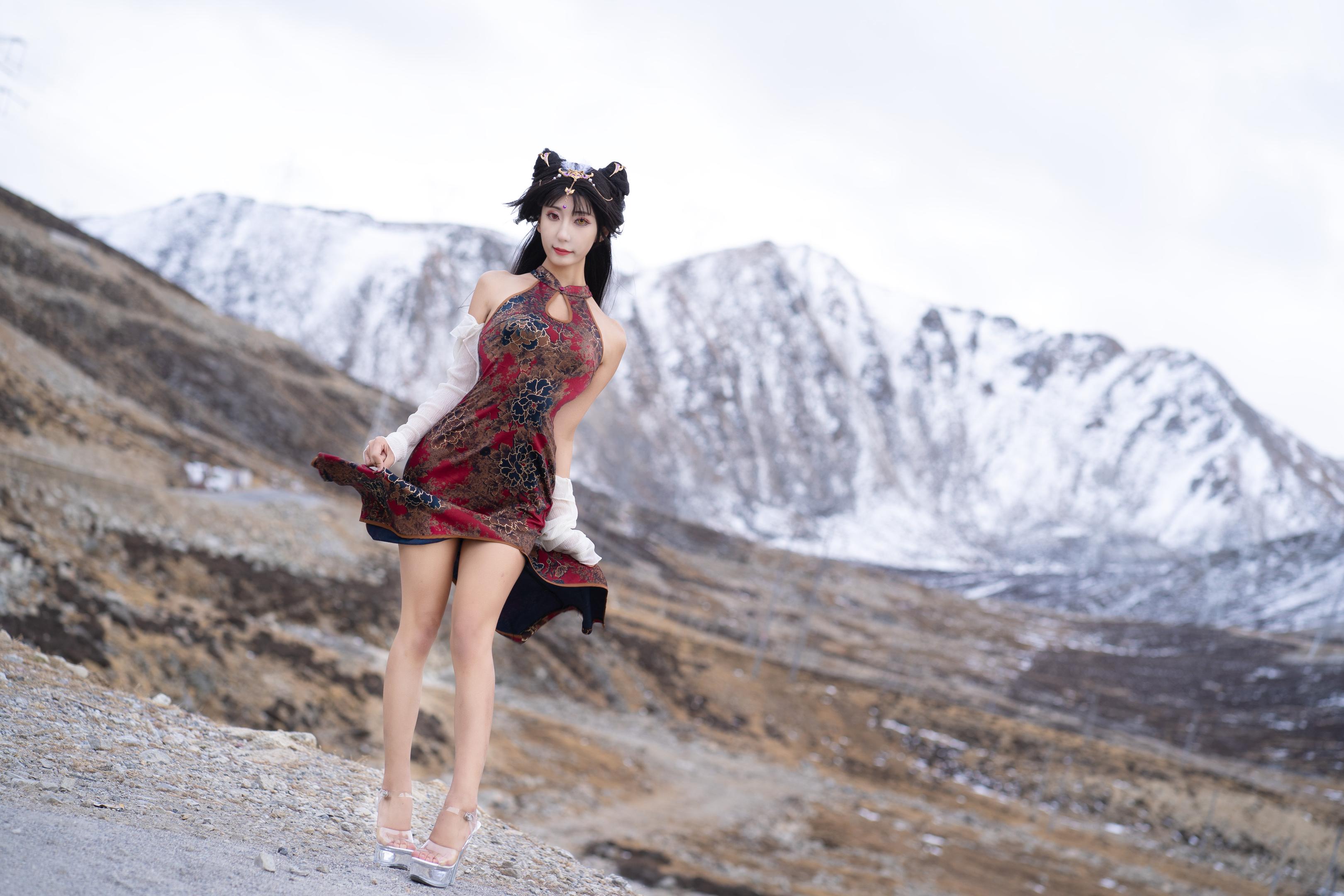 Professional wet nurse San Shui Zi - Da Feng swimsuit