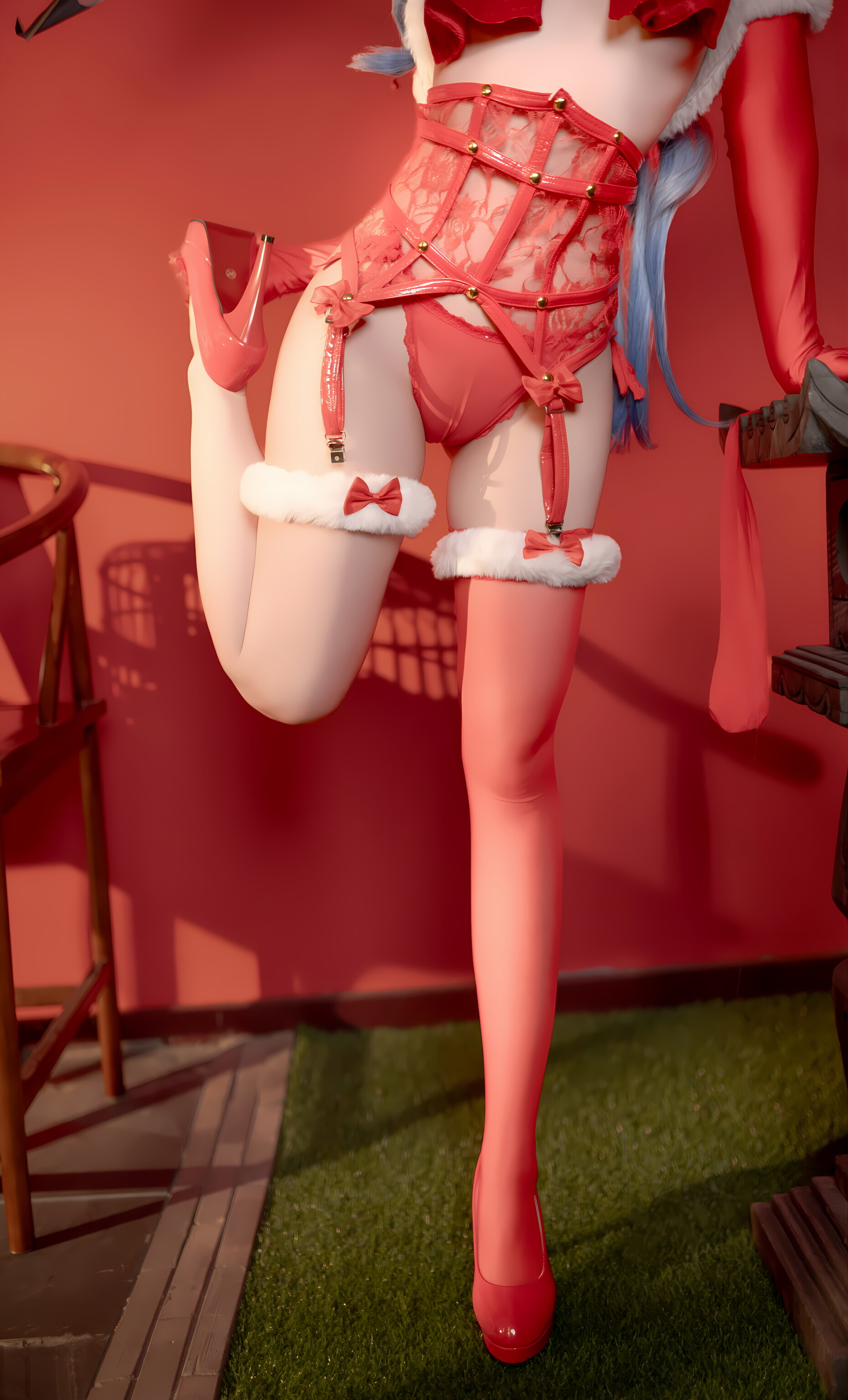 Bangni Bonnie 甘雨 新春 美脚写真