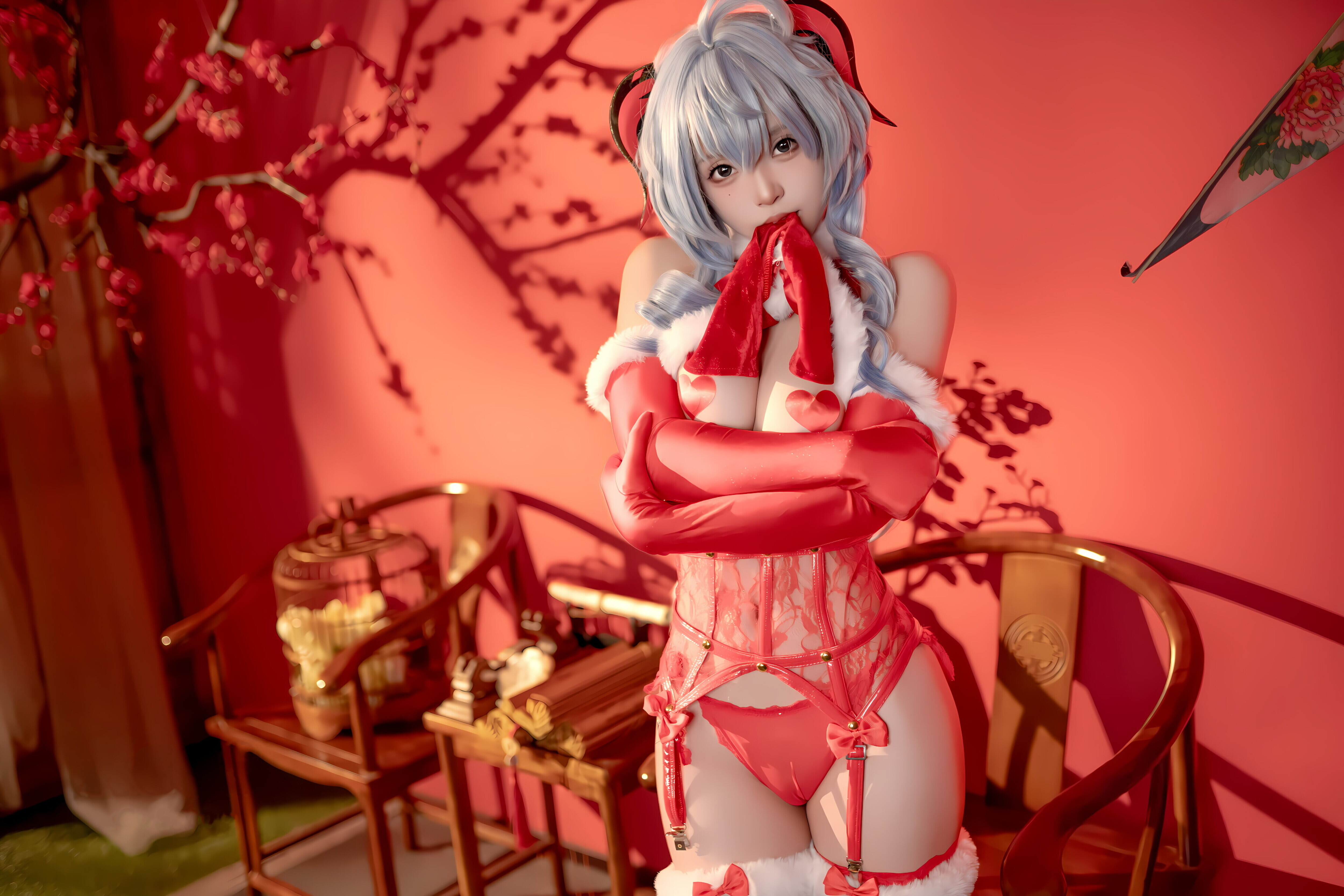 Bangni Bonnie 甘雨 新春 美脚写真