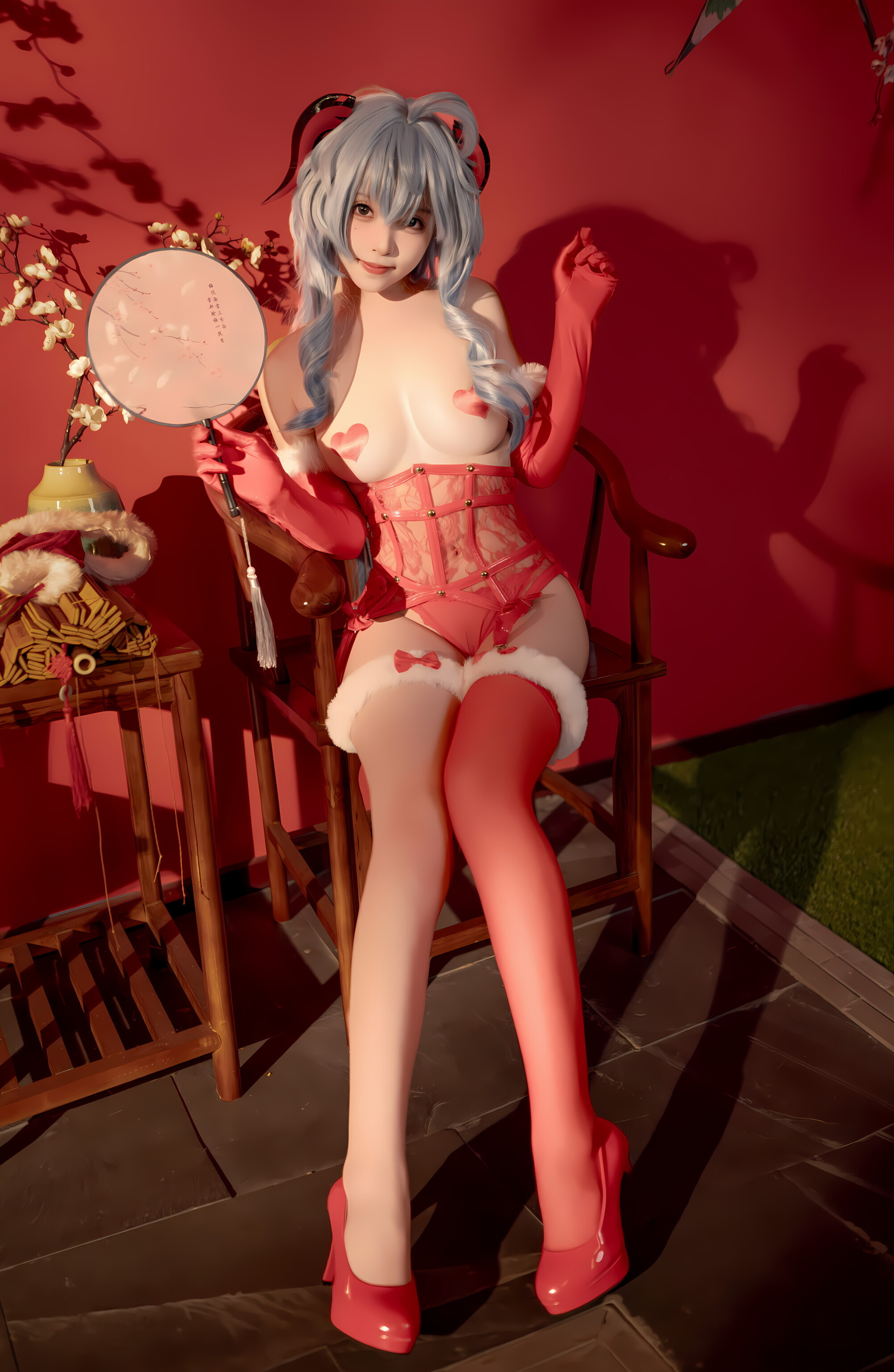 Bangni Bonnie 甘雨 新春 美脚写真