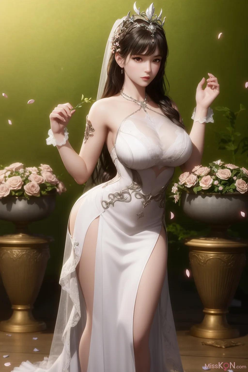 인공지능 생성 | 小舞花嫁 (49장의 사진)