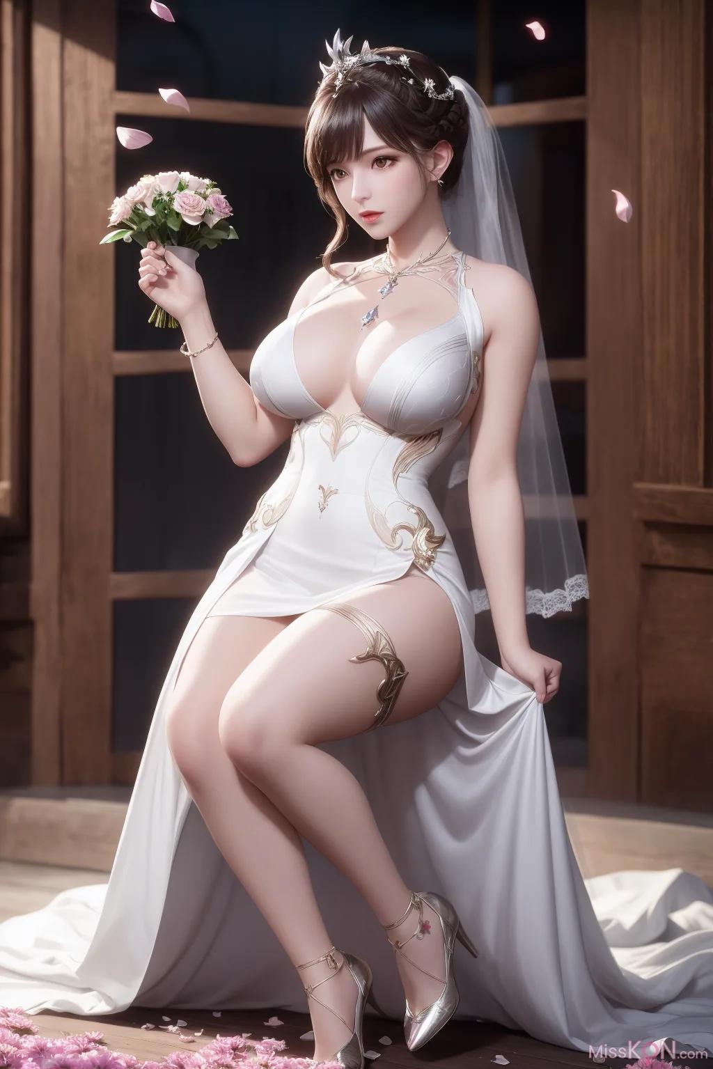 AI-Generated Xiaowu's Wedding (49 photos)