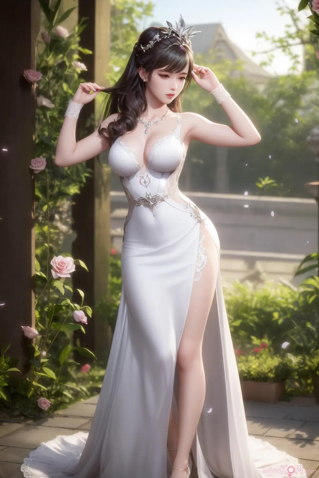 AI-Generated Xiaowu's Wedding (49 photos)