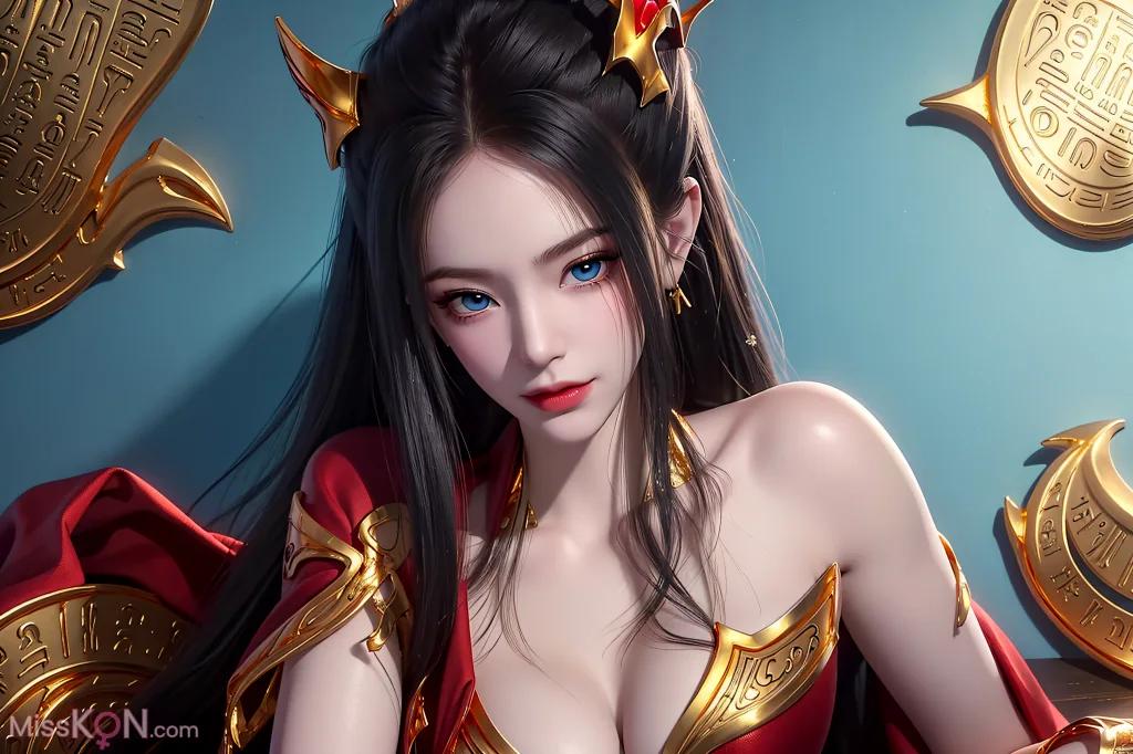 AI 생성 焰靈姬黄金版 (159장의 사진)