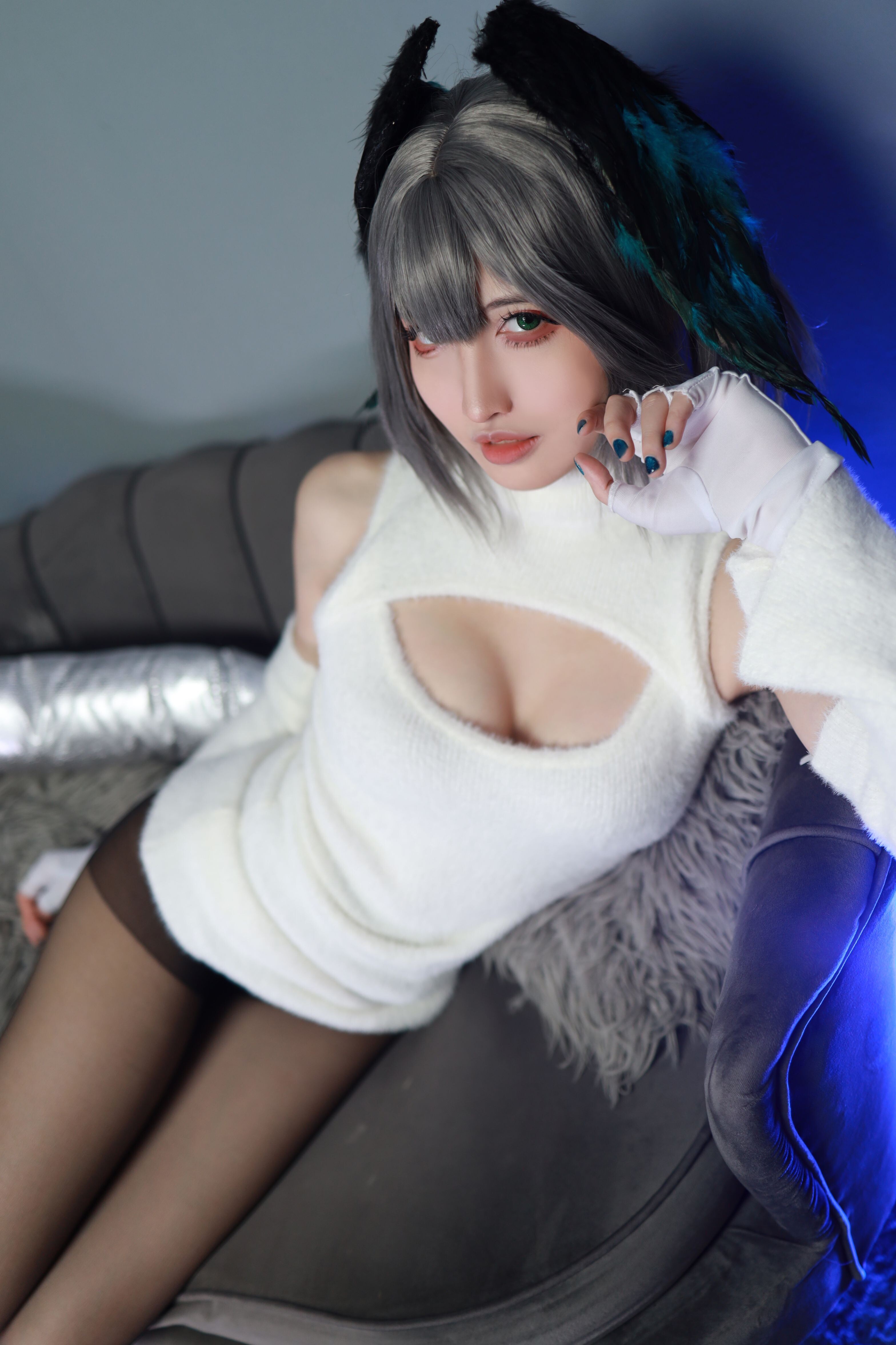 Yamaki Reina - Aknaezhol Hayah Vertical Pile Sweater 91P