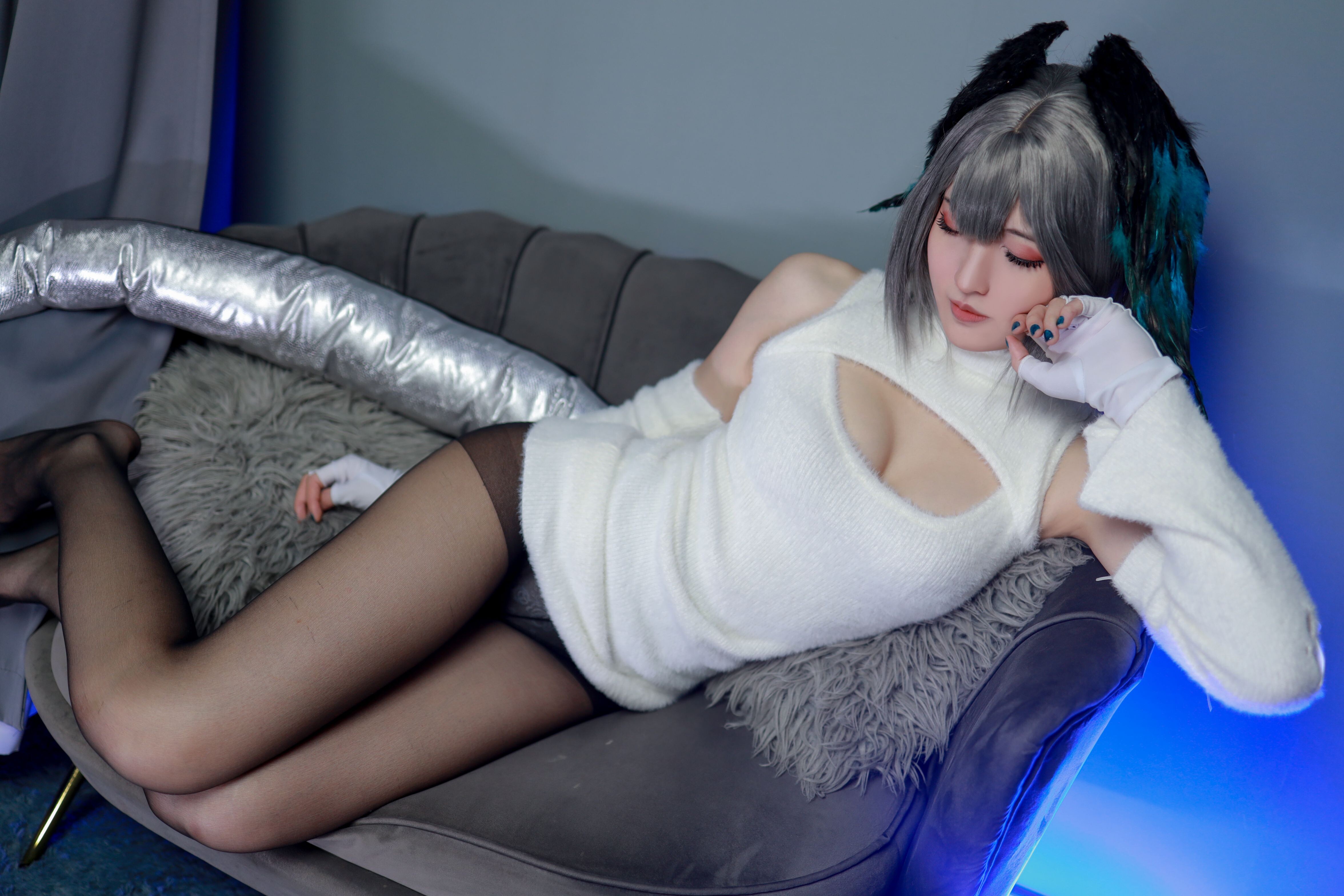 Yamaki Reina - Aknaezhol Hayah Vertical Pile Sweater 91P