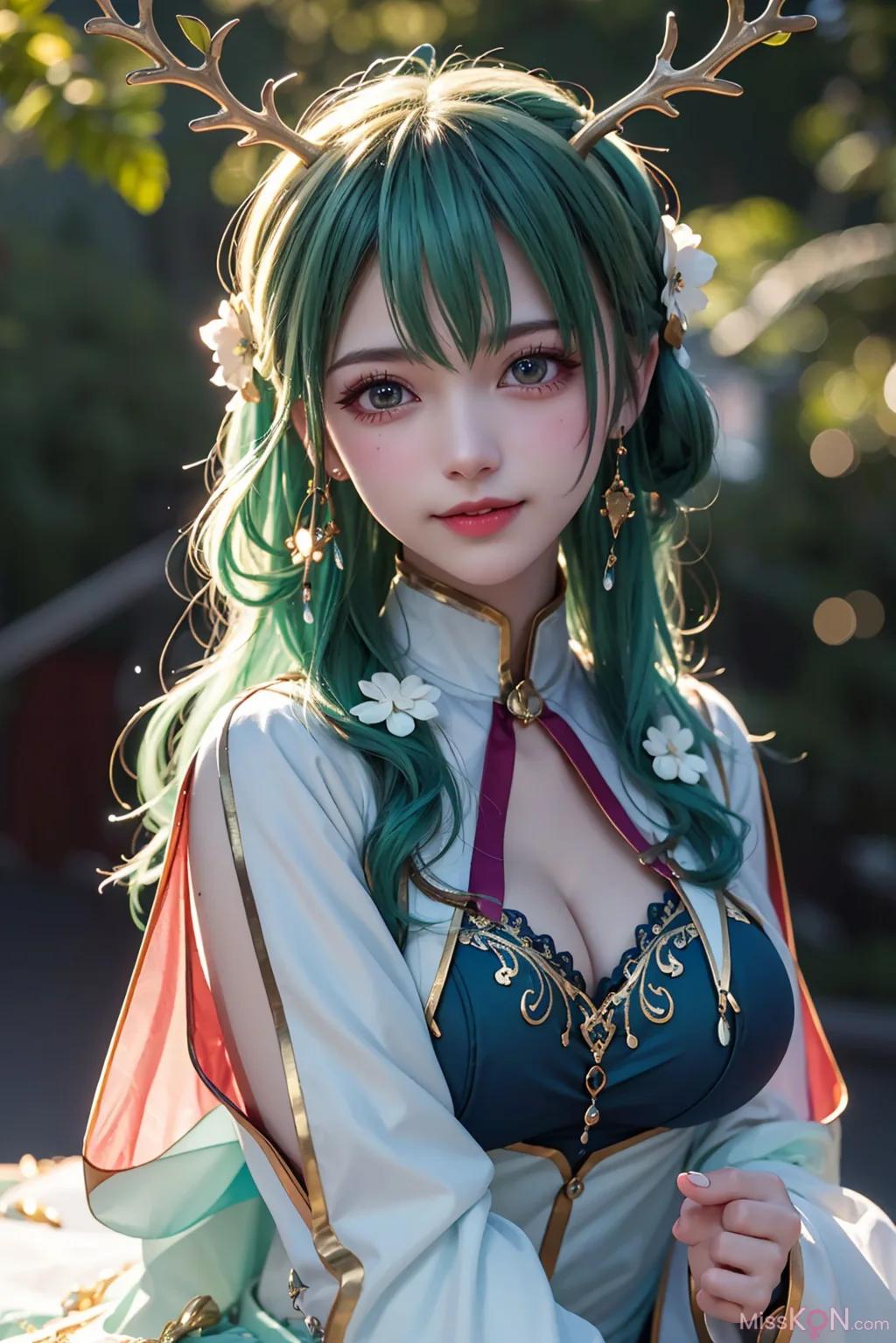 [AI Generated] 小鹿女 (129 photos)