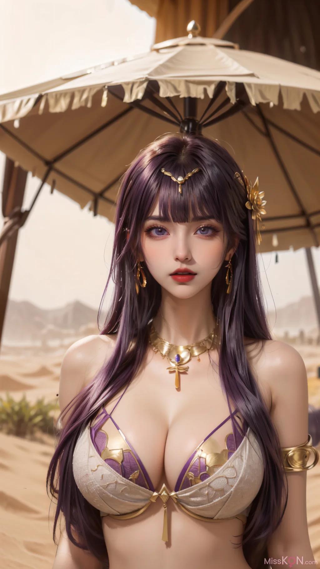 AI Generated Genshin Impact - Desert Queen (106 photos)
