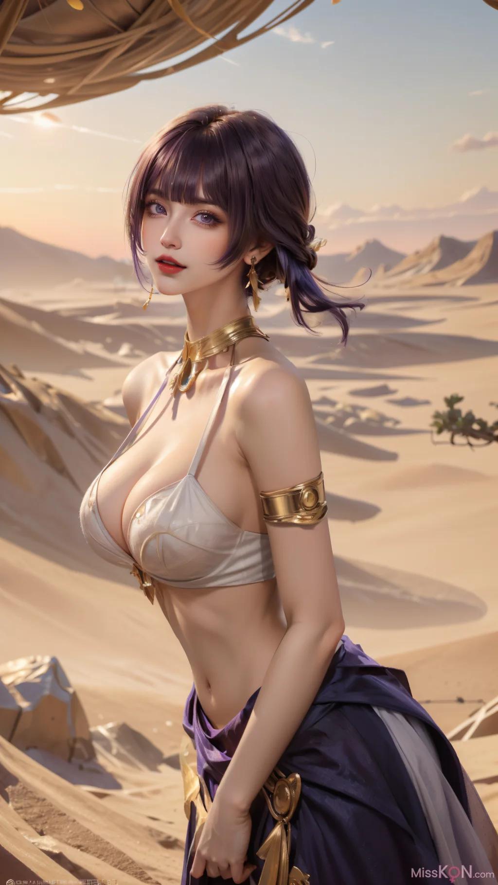 AI Generated Genshin Impact - Desert Queen (106 photos)
