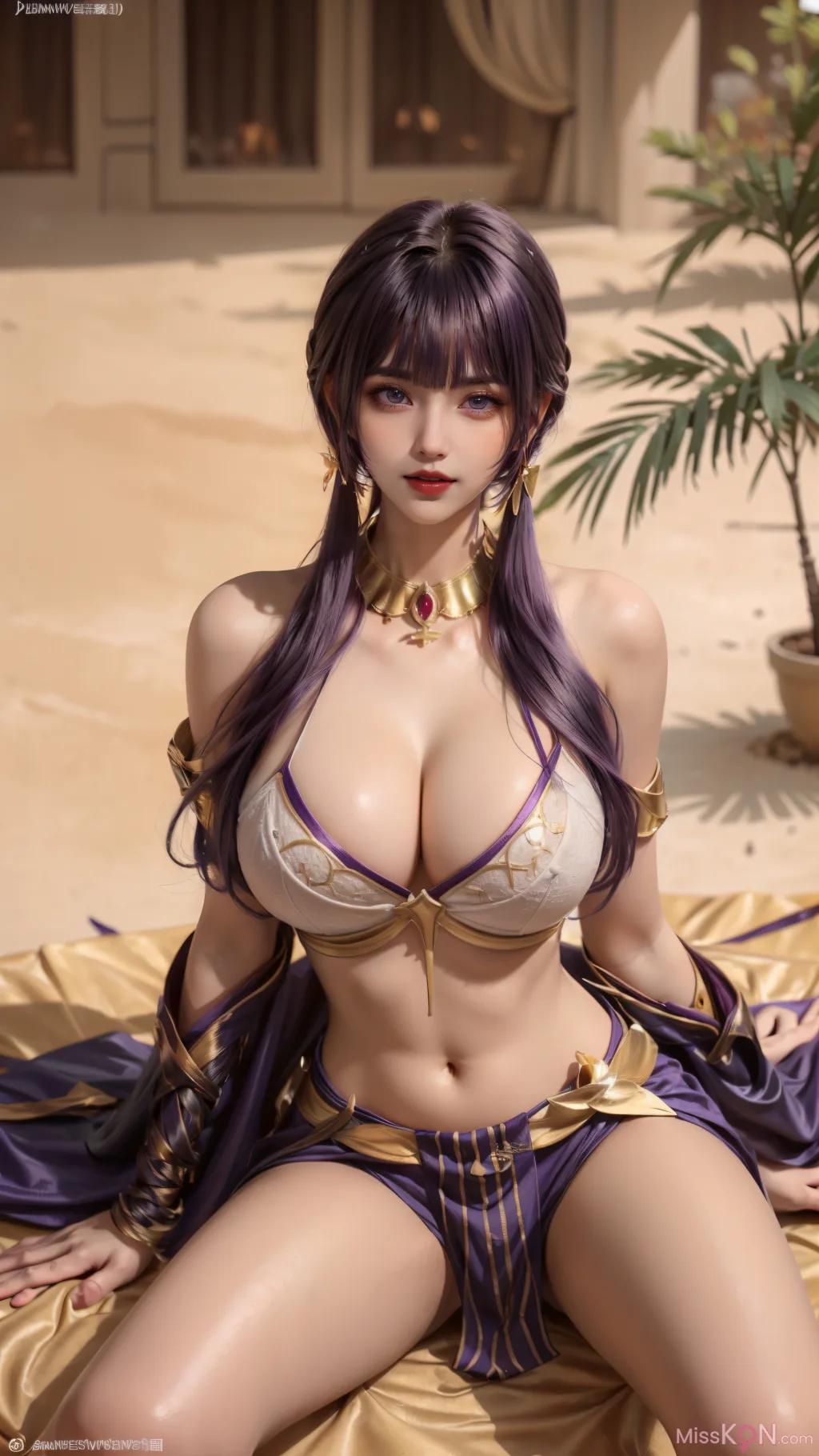 AI Generated Genshin Impact - Desert Queen (106 photos)