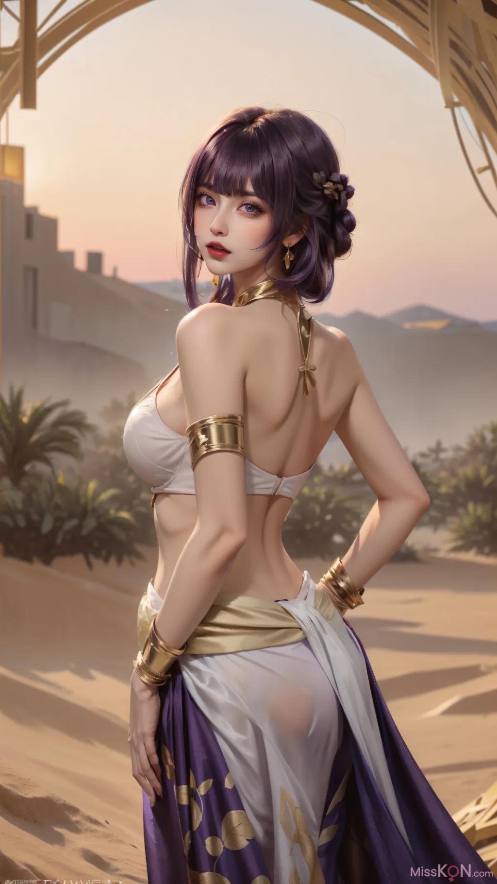 AI Generated Genshin Impact - Desert Queen (106 photos)