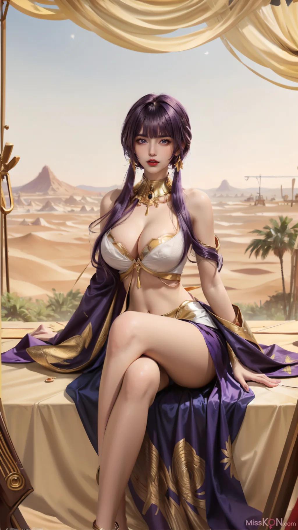AI Generated Genshin Impact - Desert Queen (106 photos)