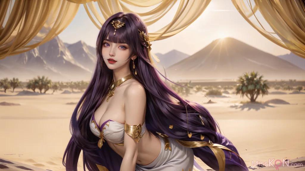 AI Generated Genshin Impact - Desert Queen (106 photos)