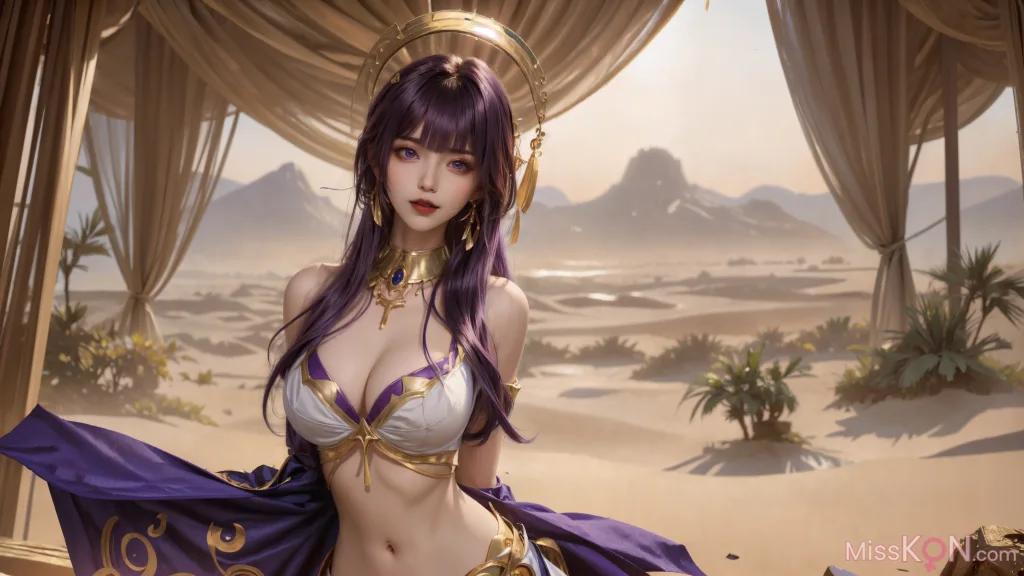 AI Generated Genshin Impact - Desert Queen (106 photos)