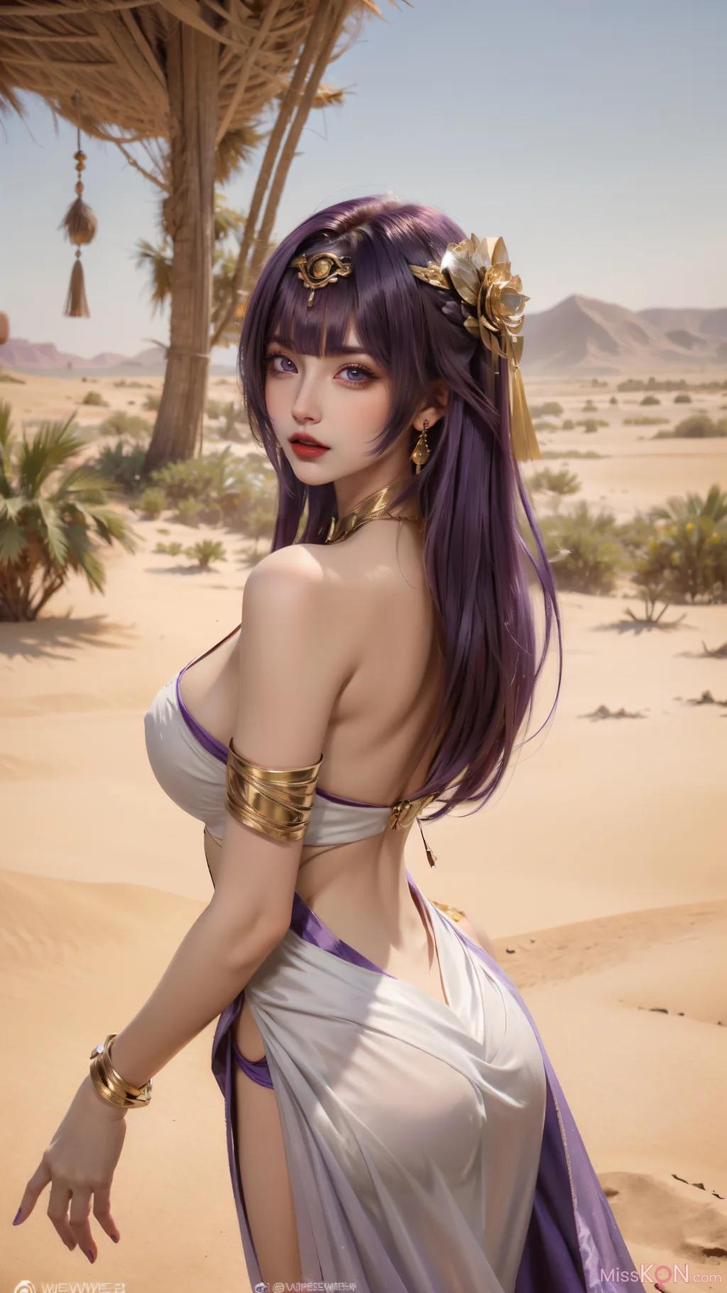[AI Generated] 原神-沙漠女王 (106 photos)