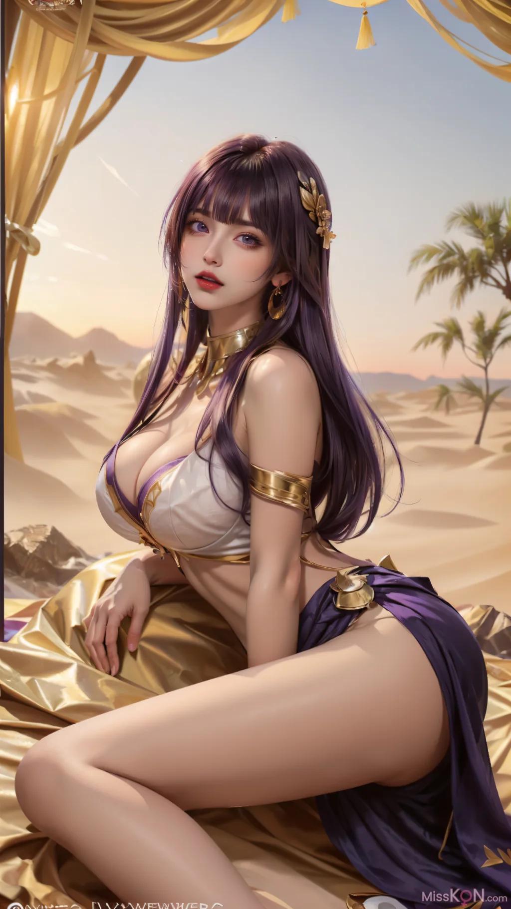 AI Generated Genshin Impact - Desert Queen (106 photos)