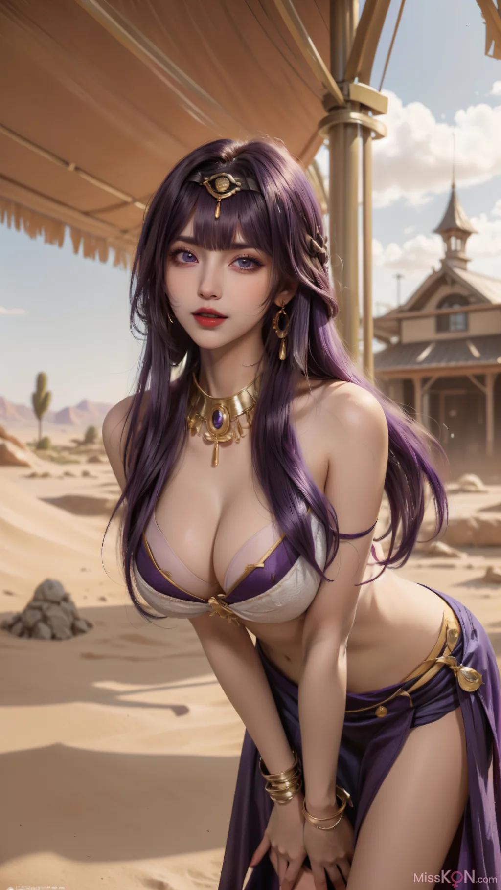 AI Generated Genshin Impact - Desert Queen (106 photos)