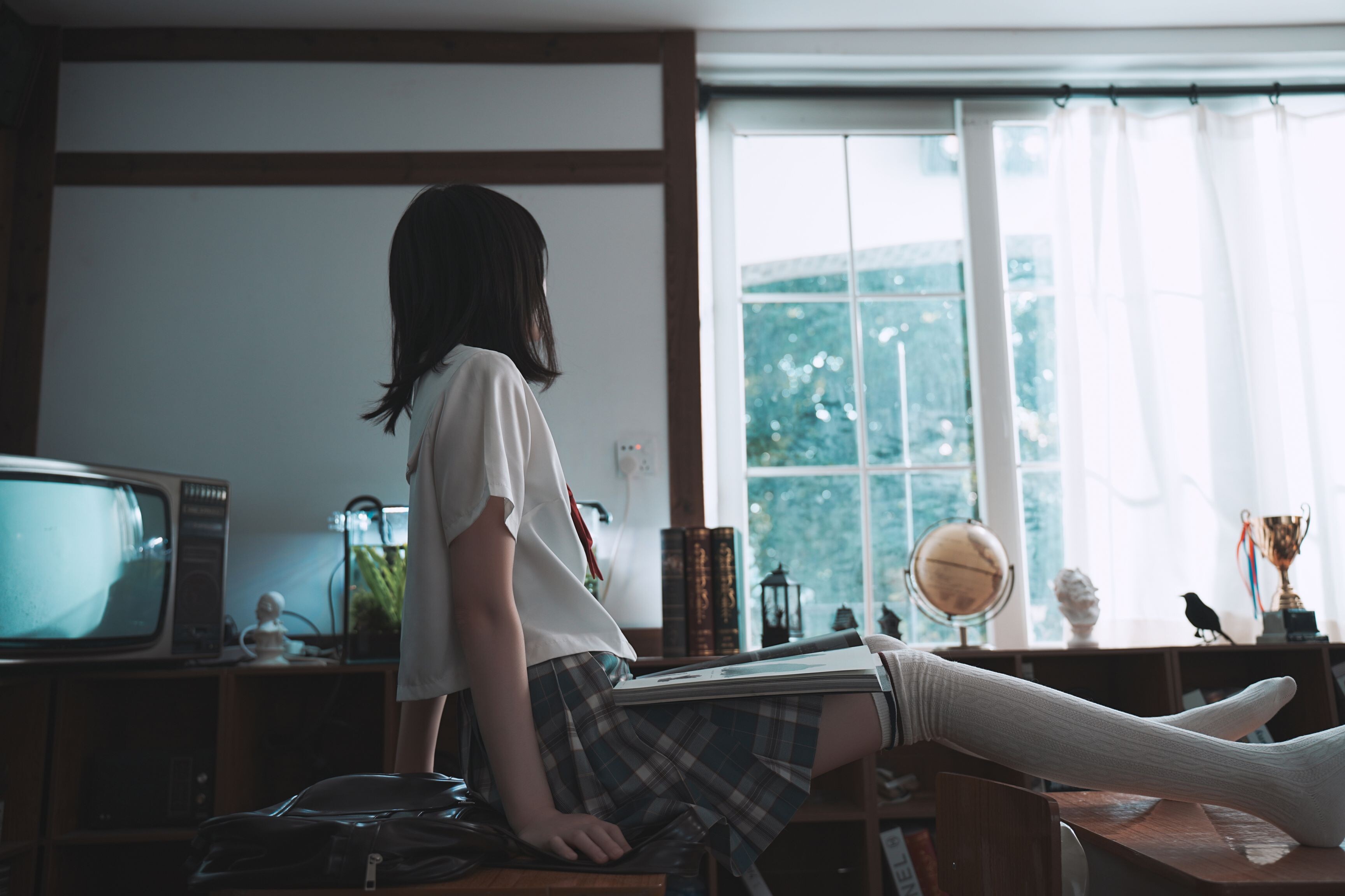 櫻桃喵 - 教室死庫水