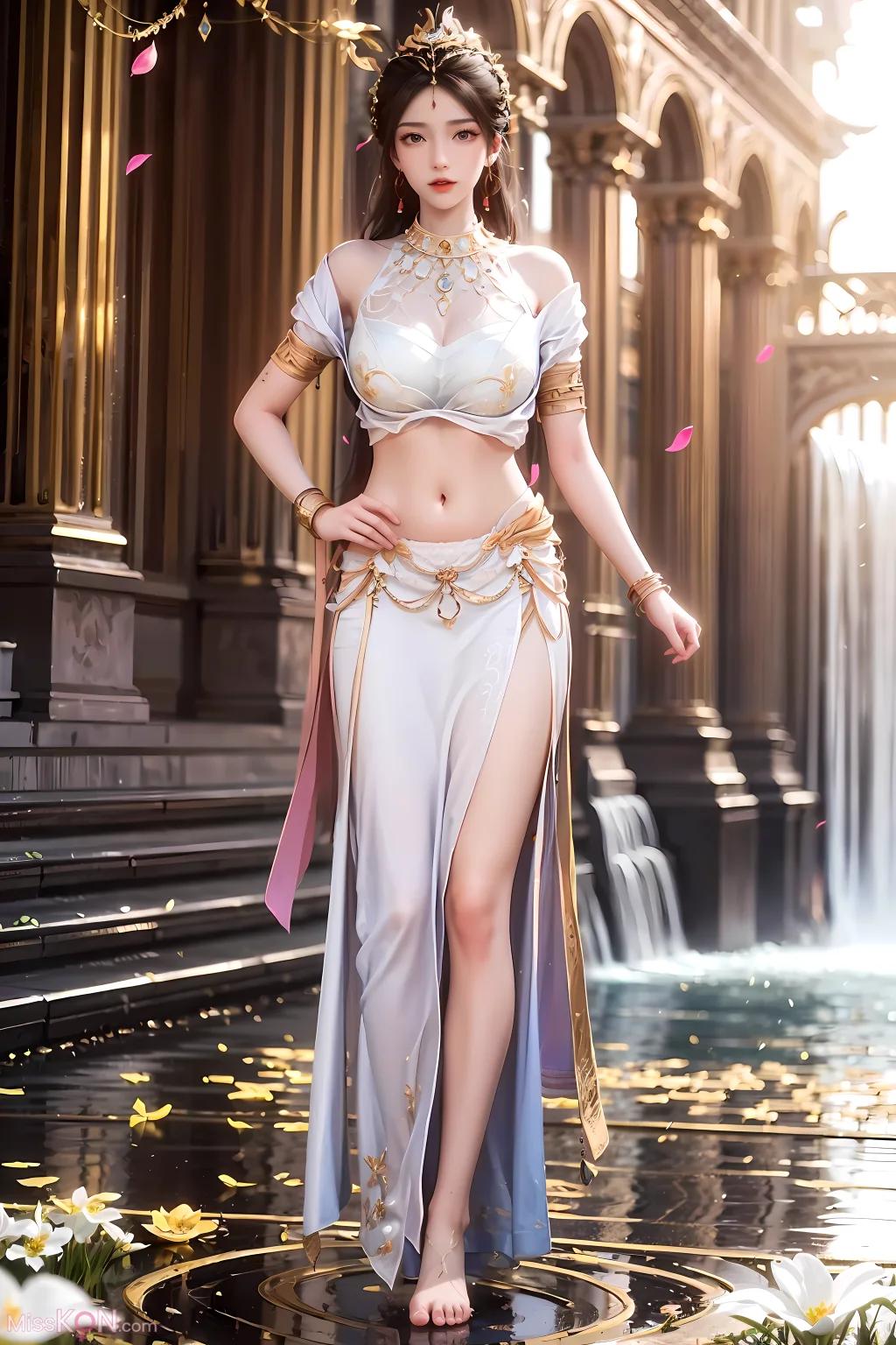 Trí tuệ nhân tạo]  遮天 瑶池圣女姚曦 (Hình ảnh chất lượng cao siêu nét) (68 ảnh)