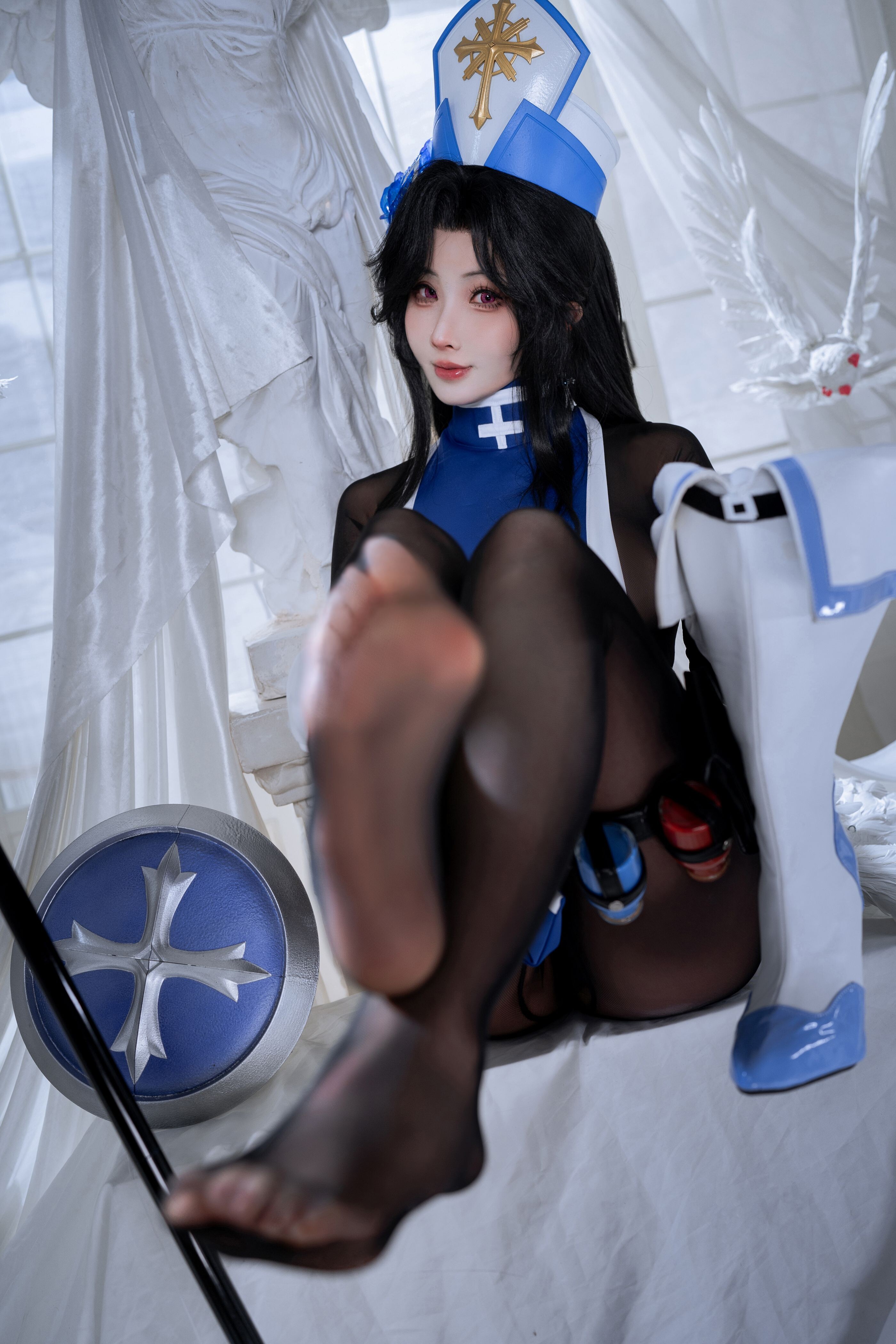 Rioko凉凉子 - Nikke勝利女神 梅登冰玫瑰