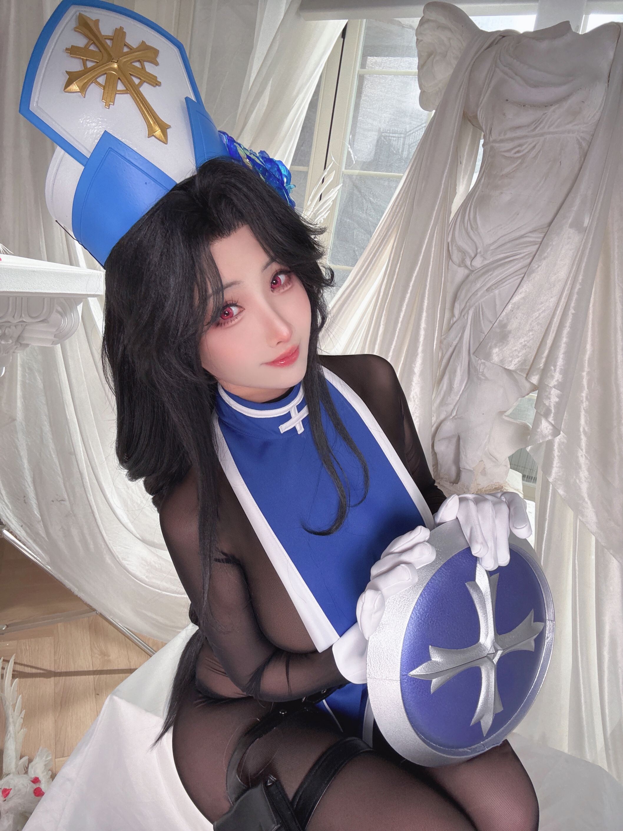 Rioko 涼涼子 - Nikke Victory Goddess Maiden Ice Rose