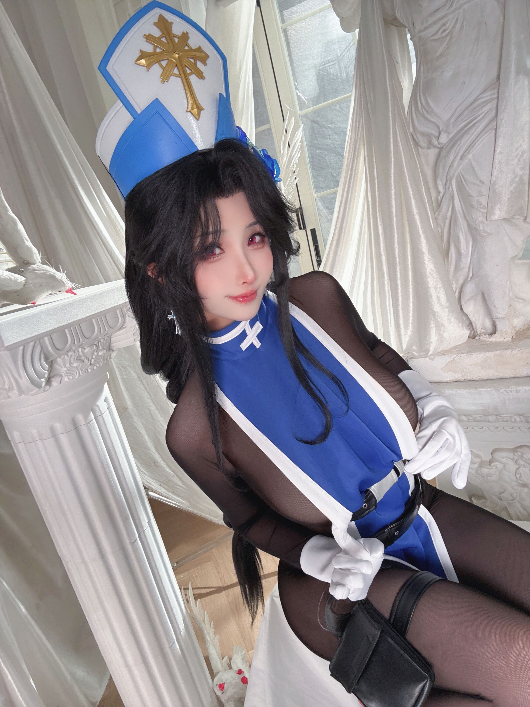 Rioko 涼涼子 - Nikke Victory Goddess Maiden Ice Rose