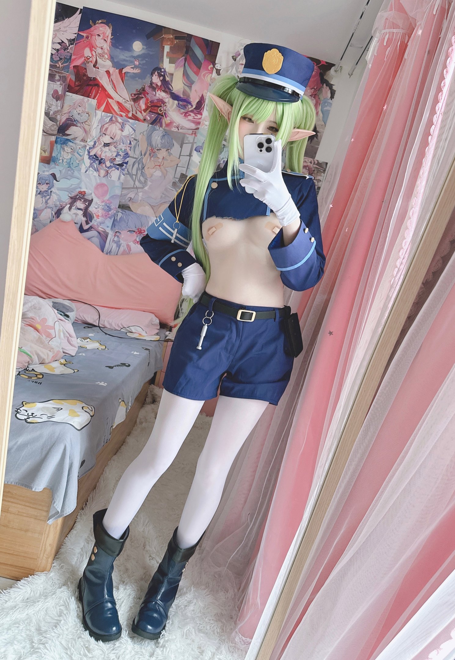 习呆呆蔚蓝档案望写真 19P1V