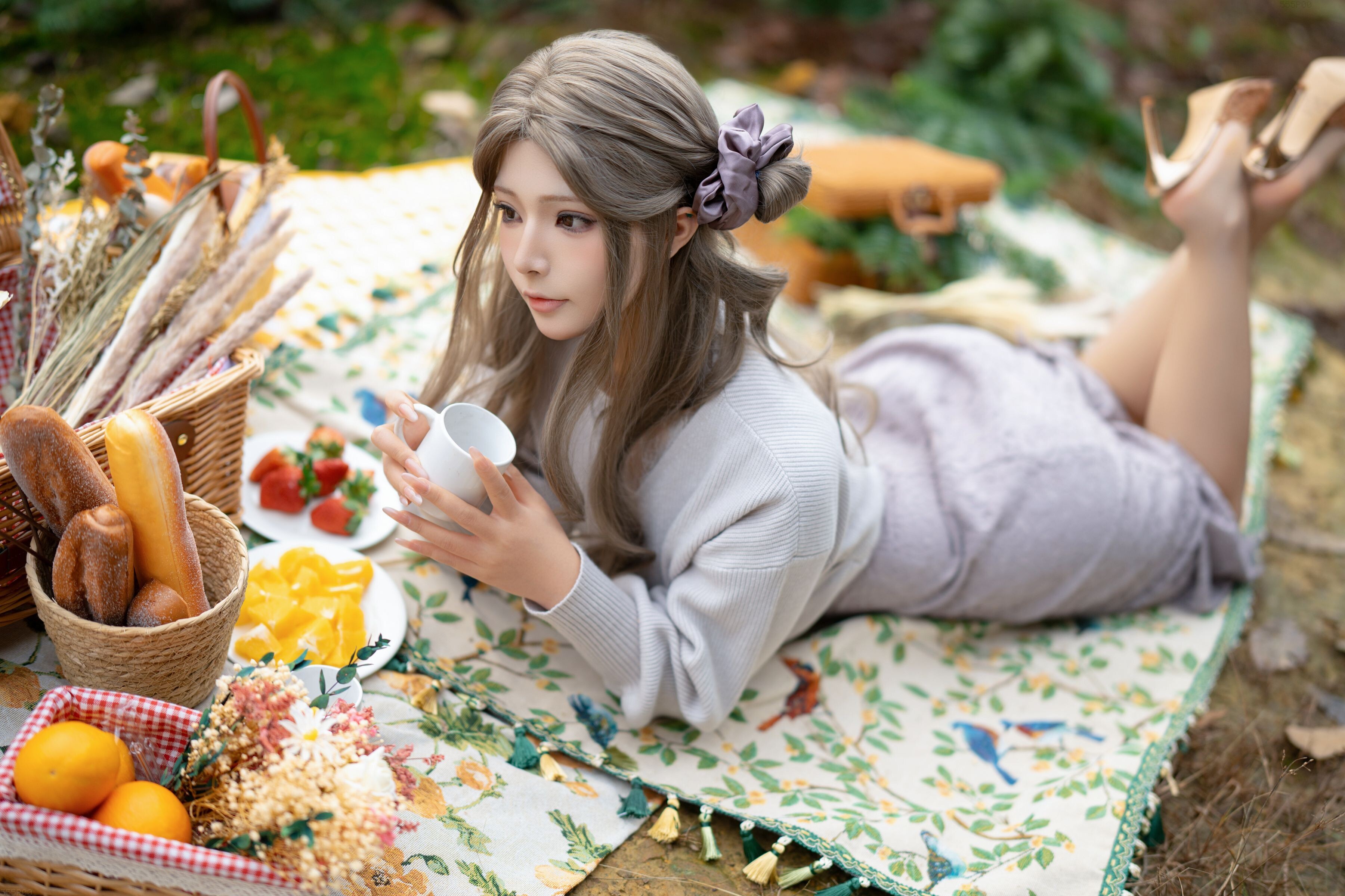 Yuuhui Madam's Spring Trip Plan 131P2V Photo Set