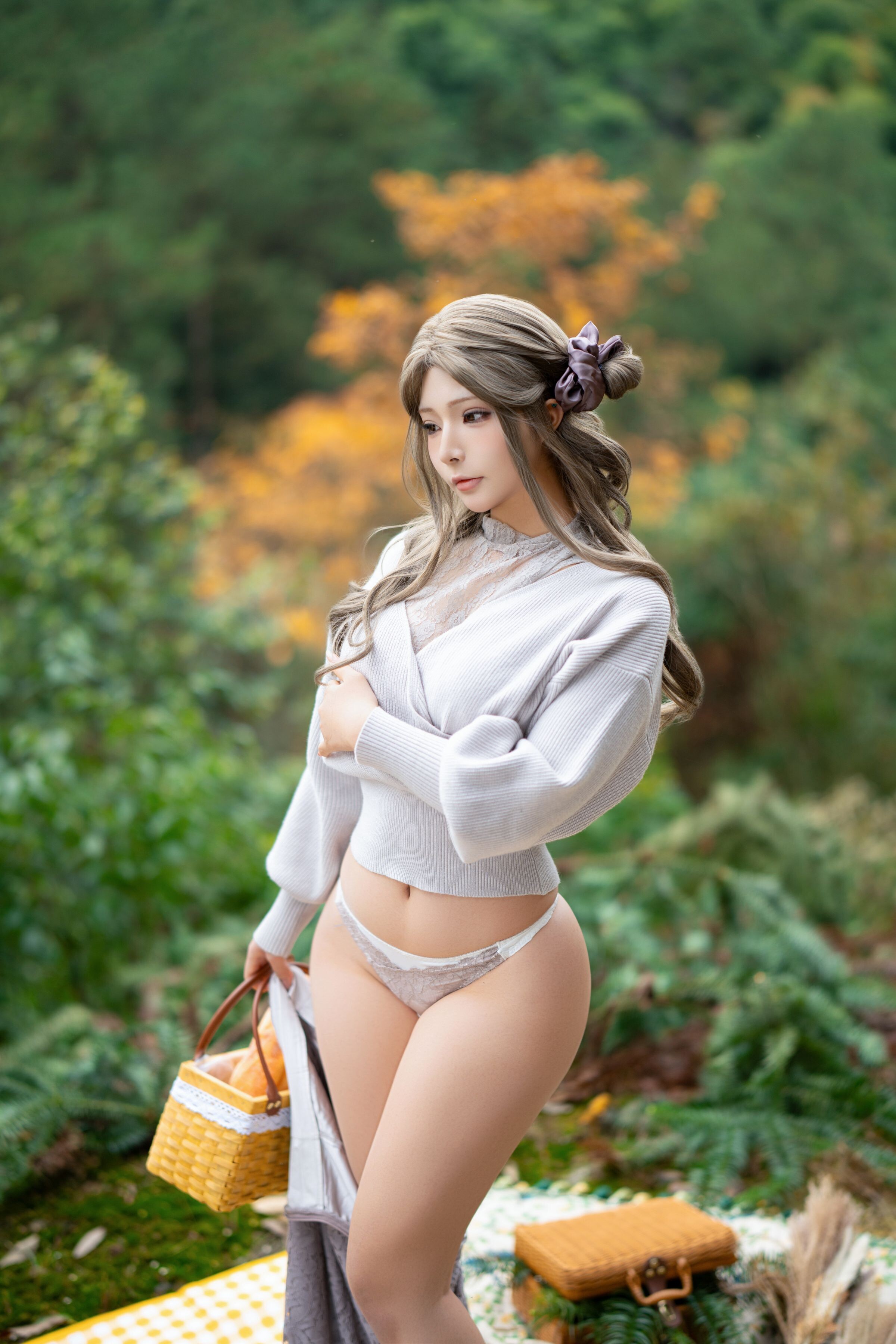 Yuuhui Madam's Spring Trip Plan 131P2V Photo Set