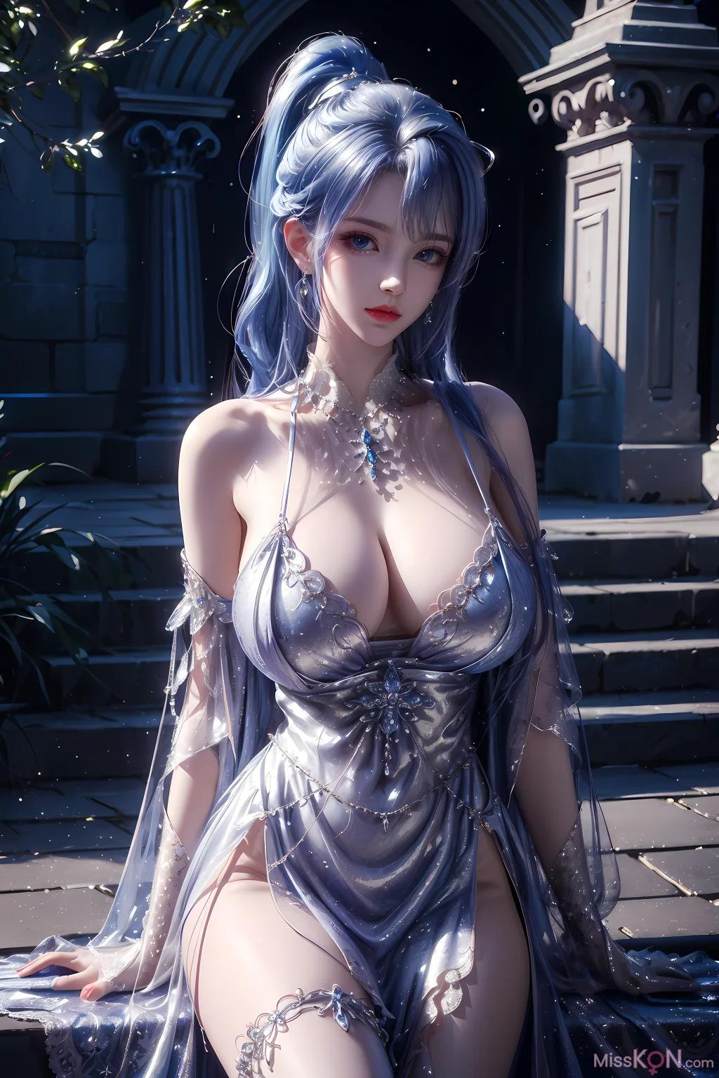 AI Generated: Zhū Tiān Jì - Qiū Yuè Huá (72 photos)