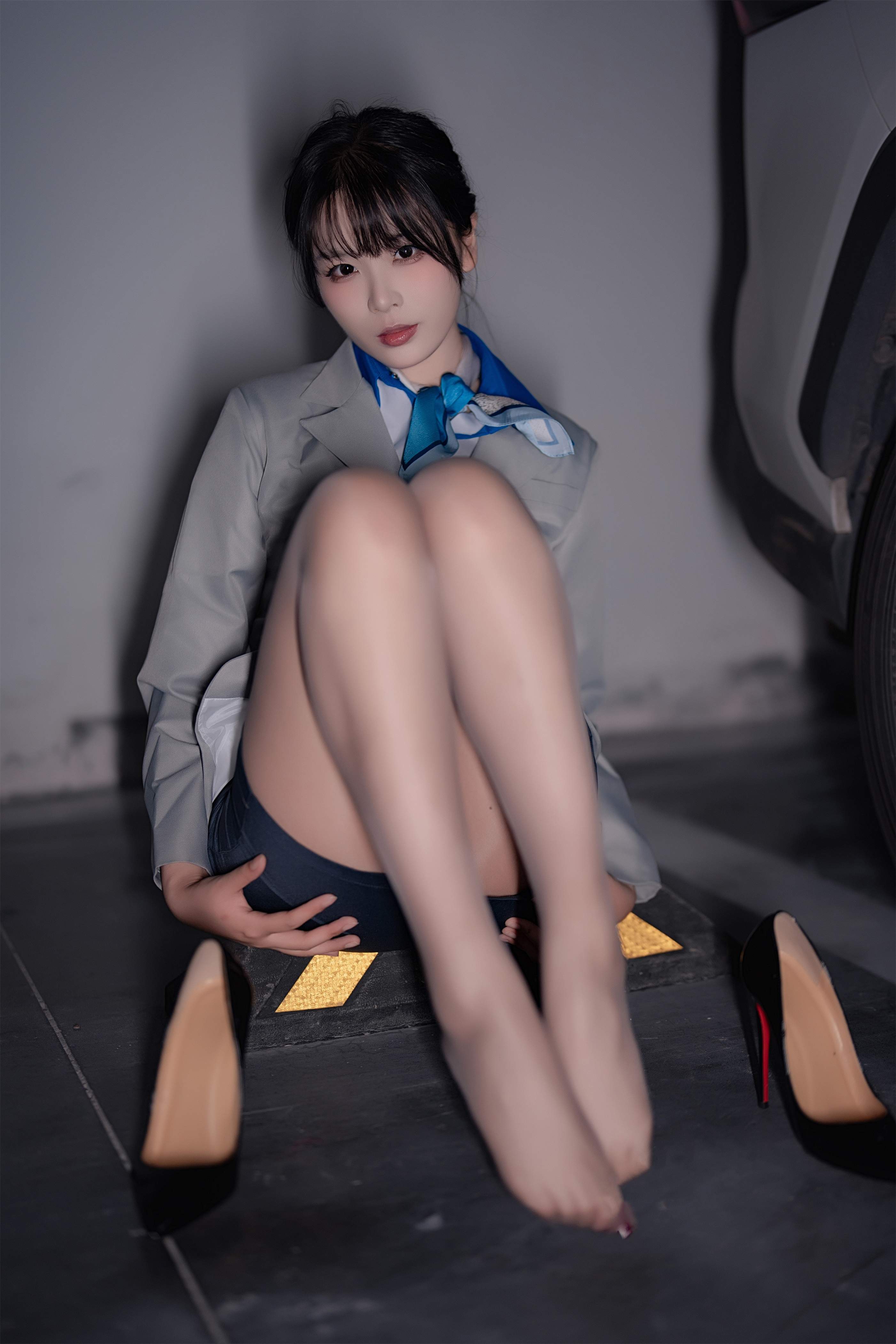 軒蕭學姐 - 空姐車庫
