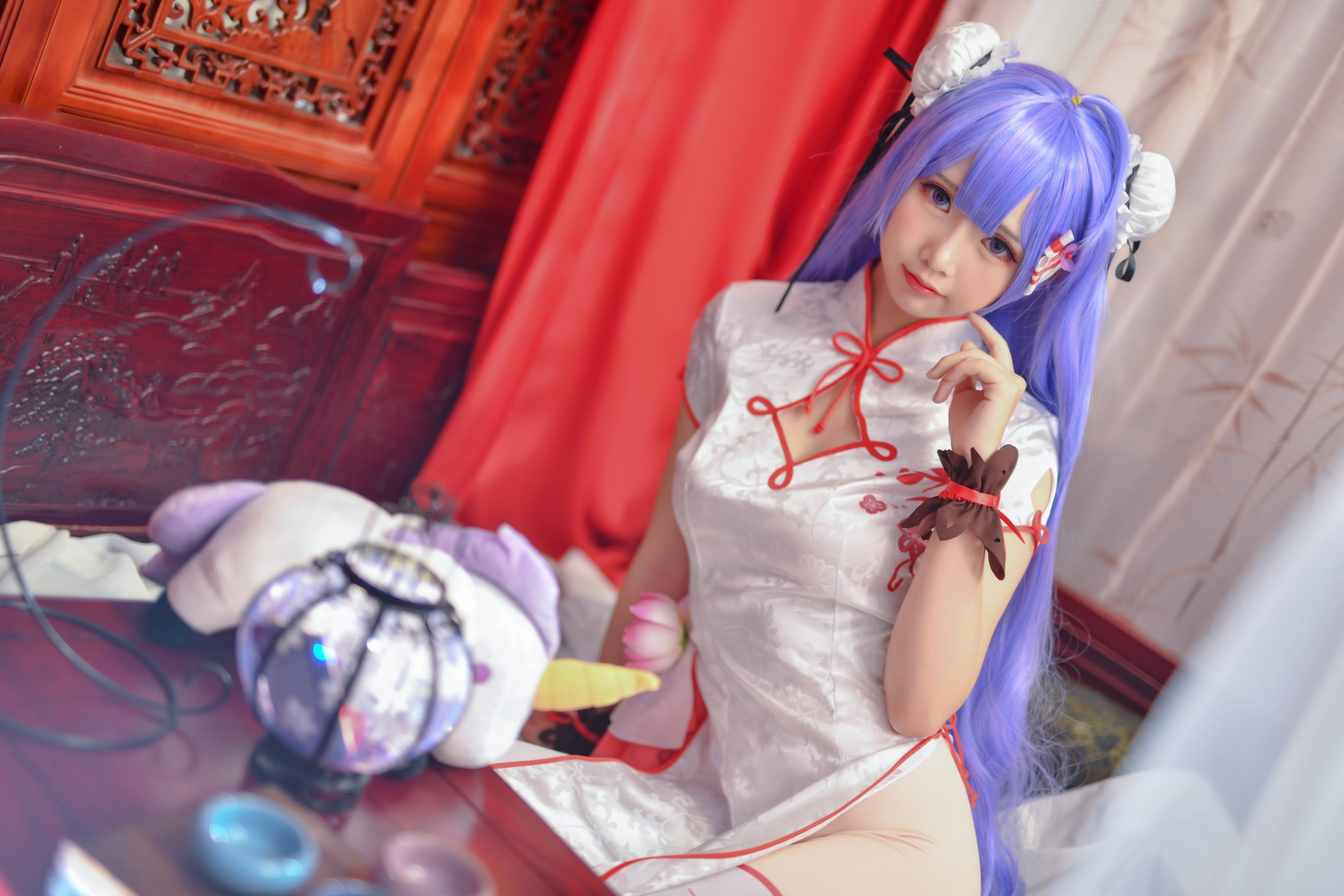 Face-餅 Fairy - Unicorn Cheongsam