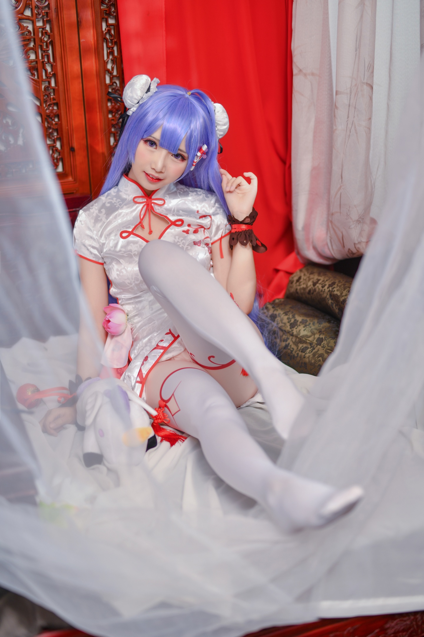 Face-餅 Fairy - Unicorn Cheongsam