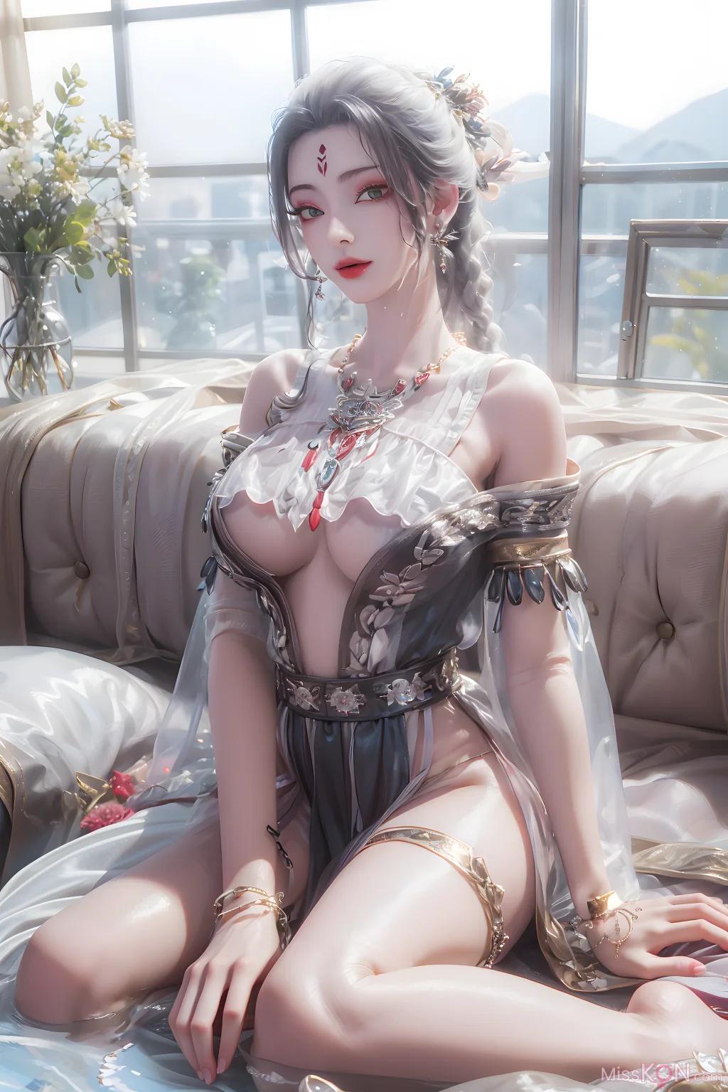 AI Generated:  诛仙 - Xiao Bai (59 photos)