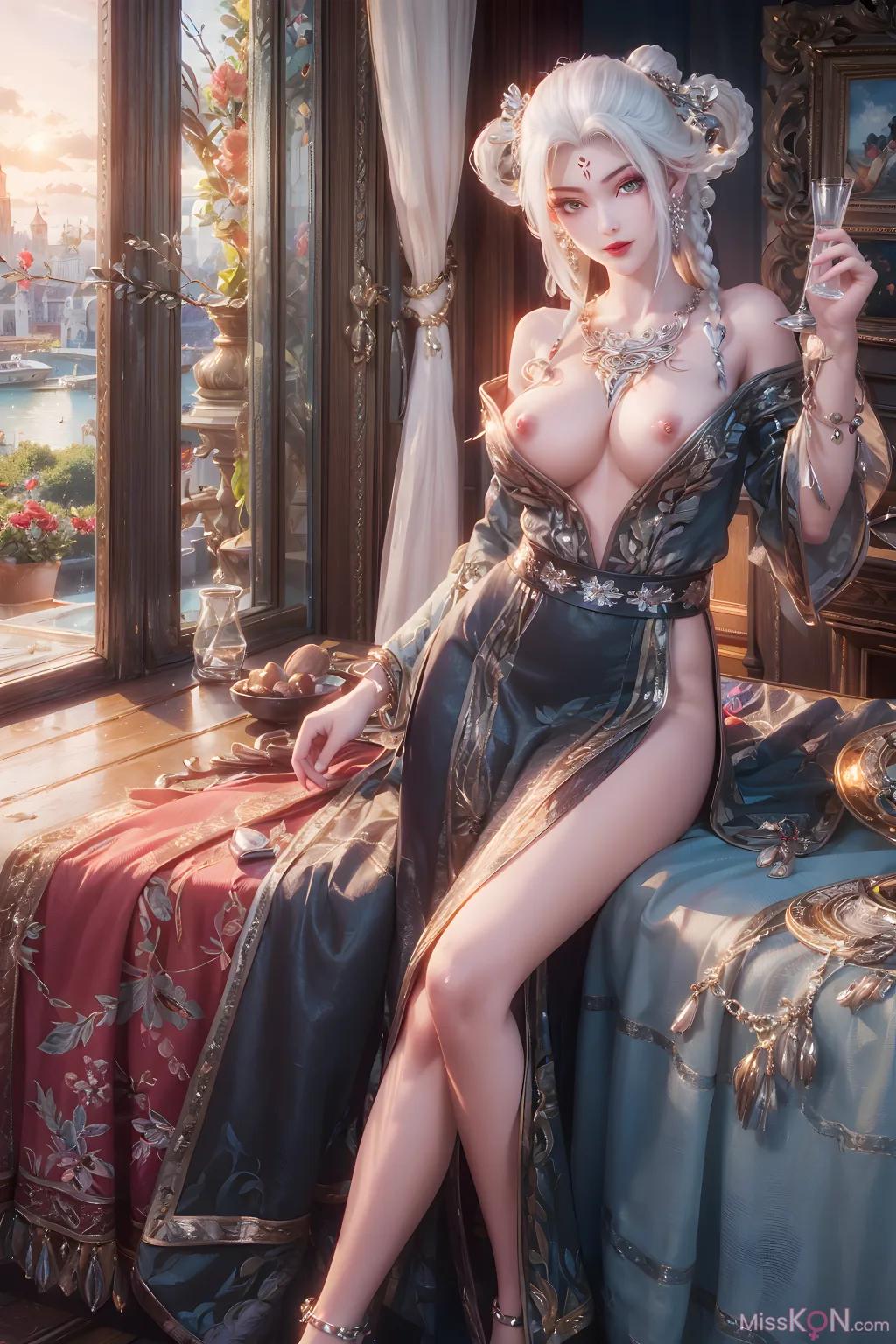 AI Generated:  诛仙 - Xiao Bai (59 photos)